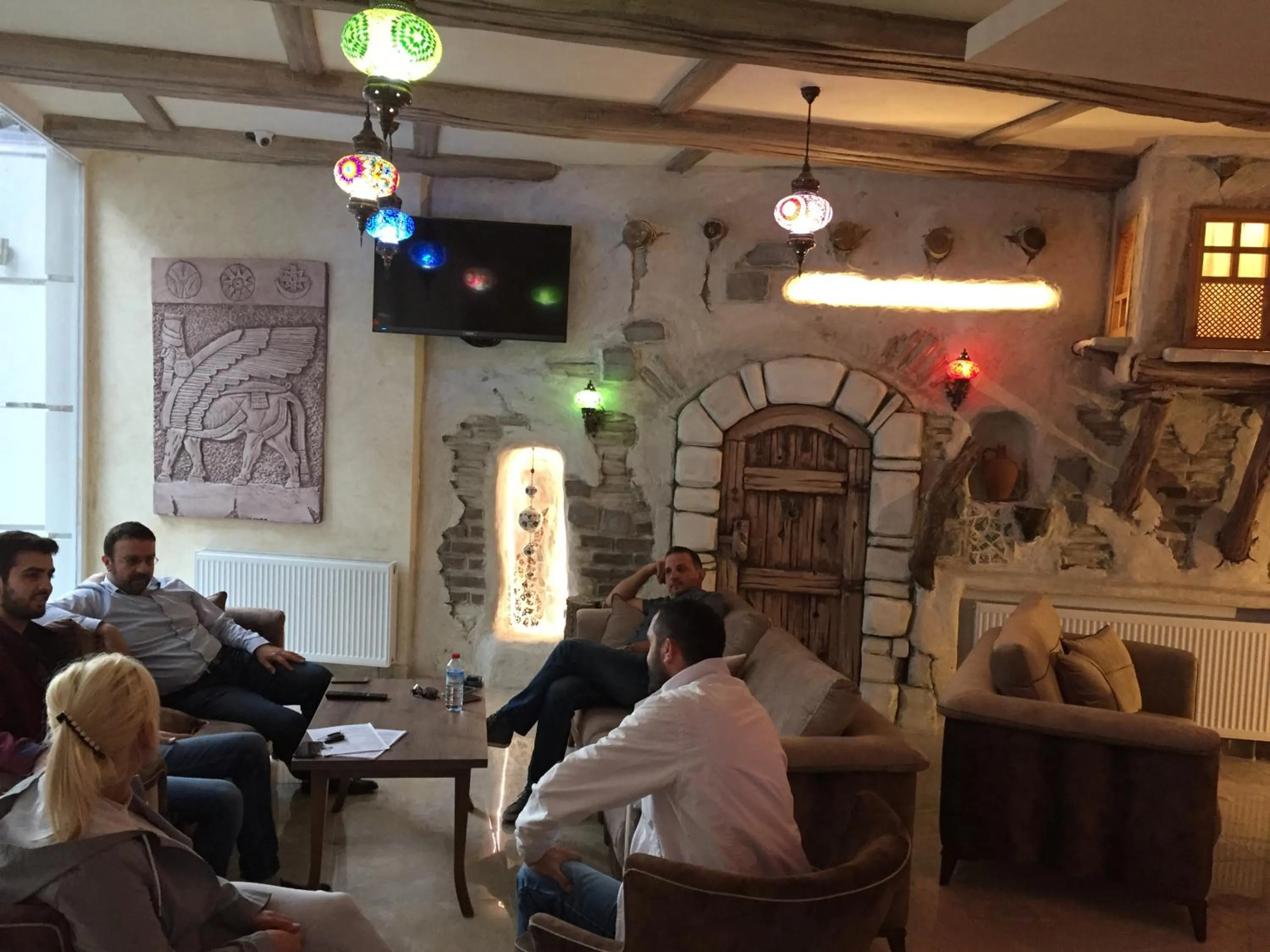 Bird's eye view in Waha Hotel