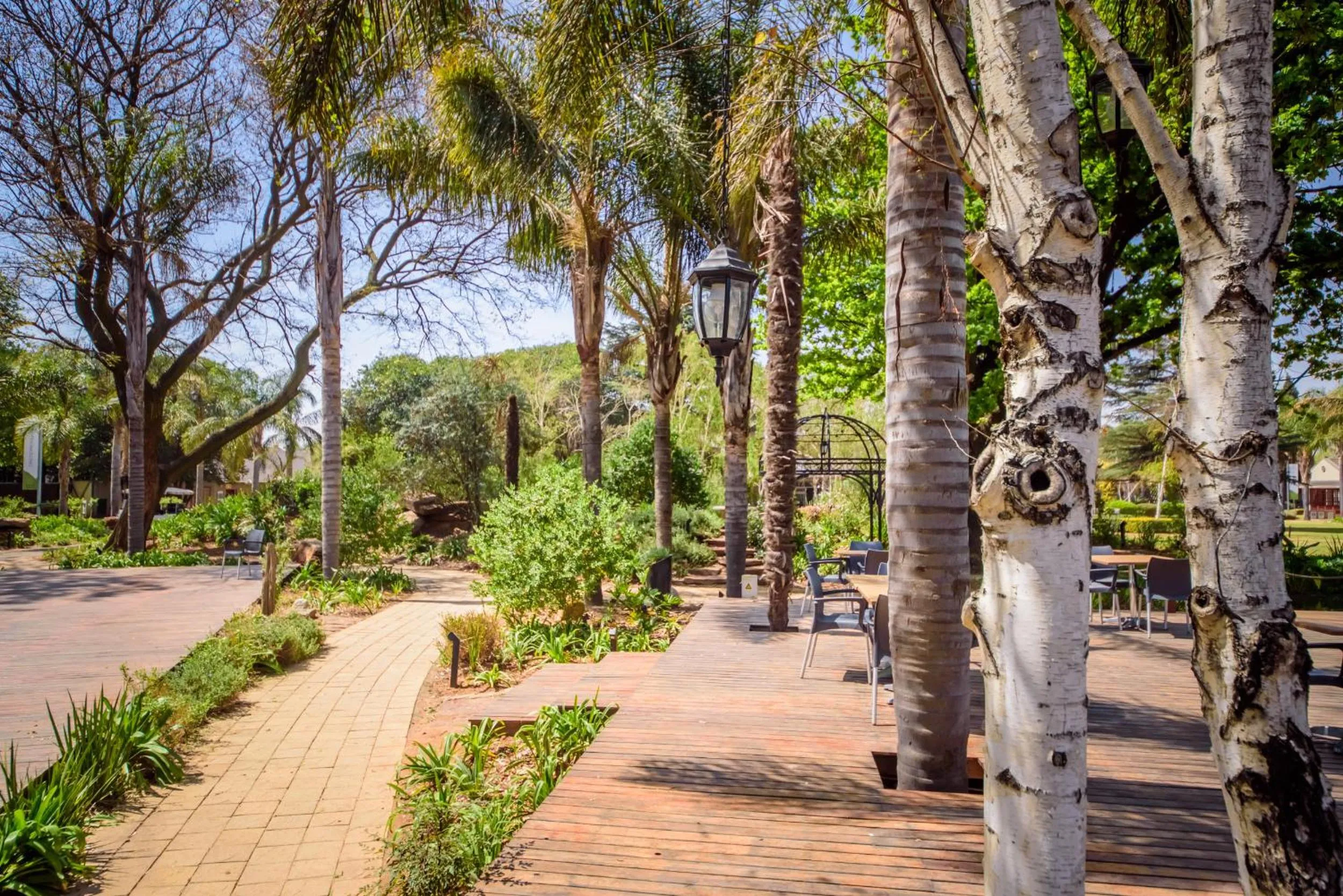 Patio in Birchwood Hotel and OR Tambo Conference Centre