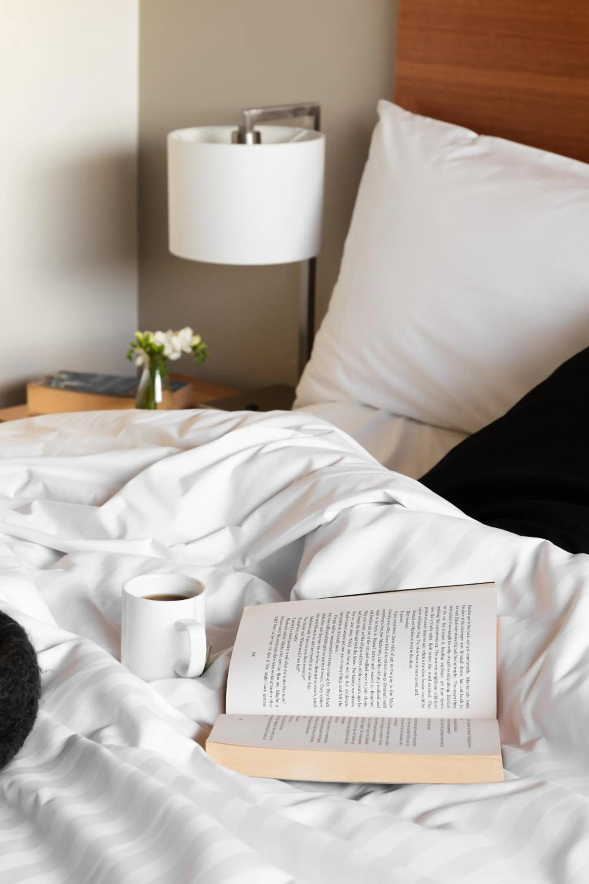 Bed in The Old Woolstore Apartment Hotel