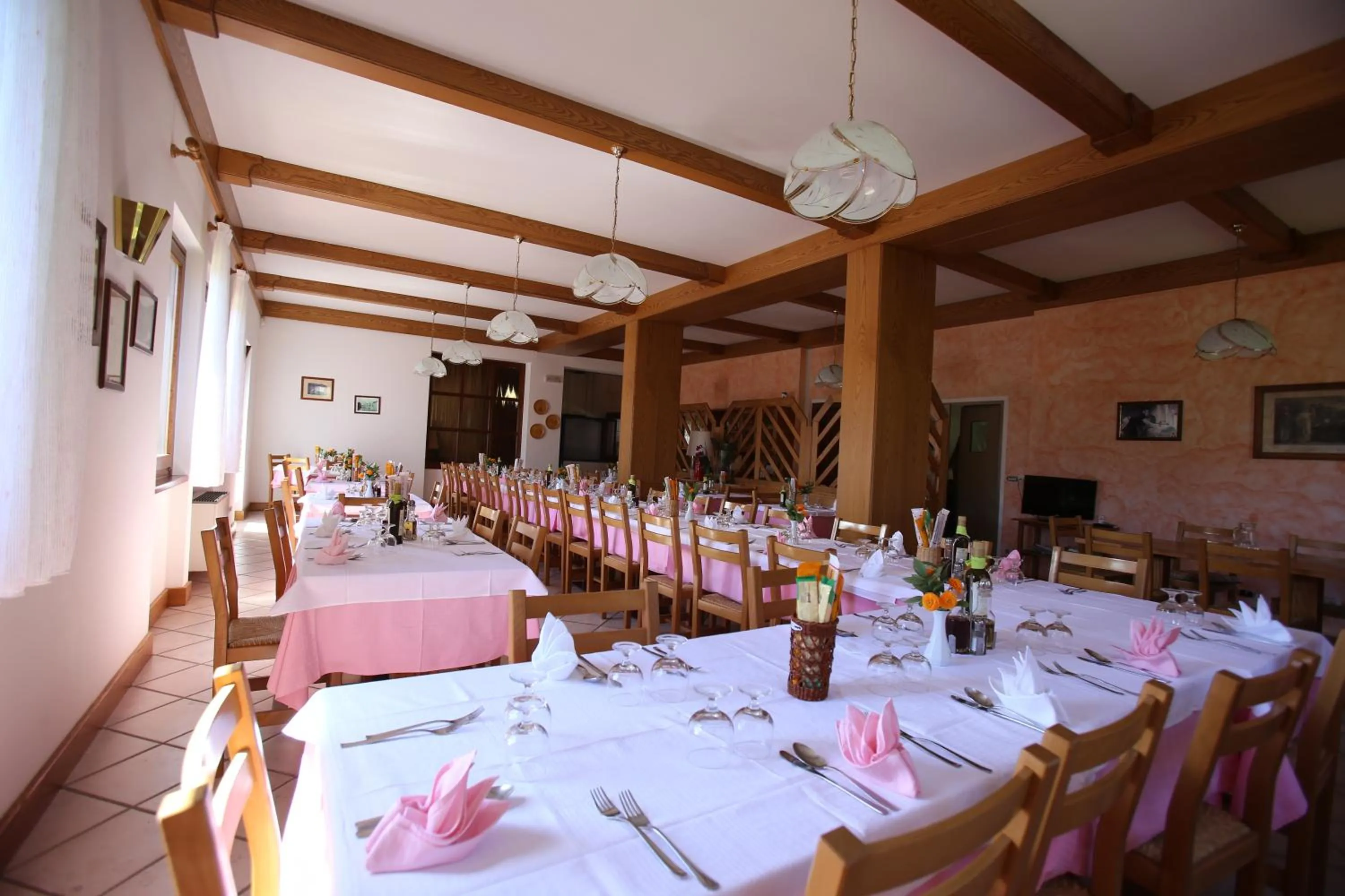 Italian breakfast in Albergo Alpino da Tullio