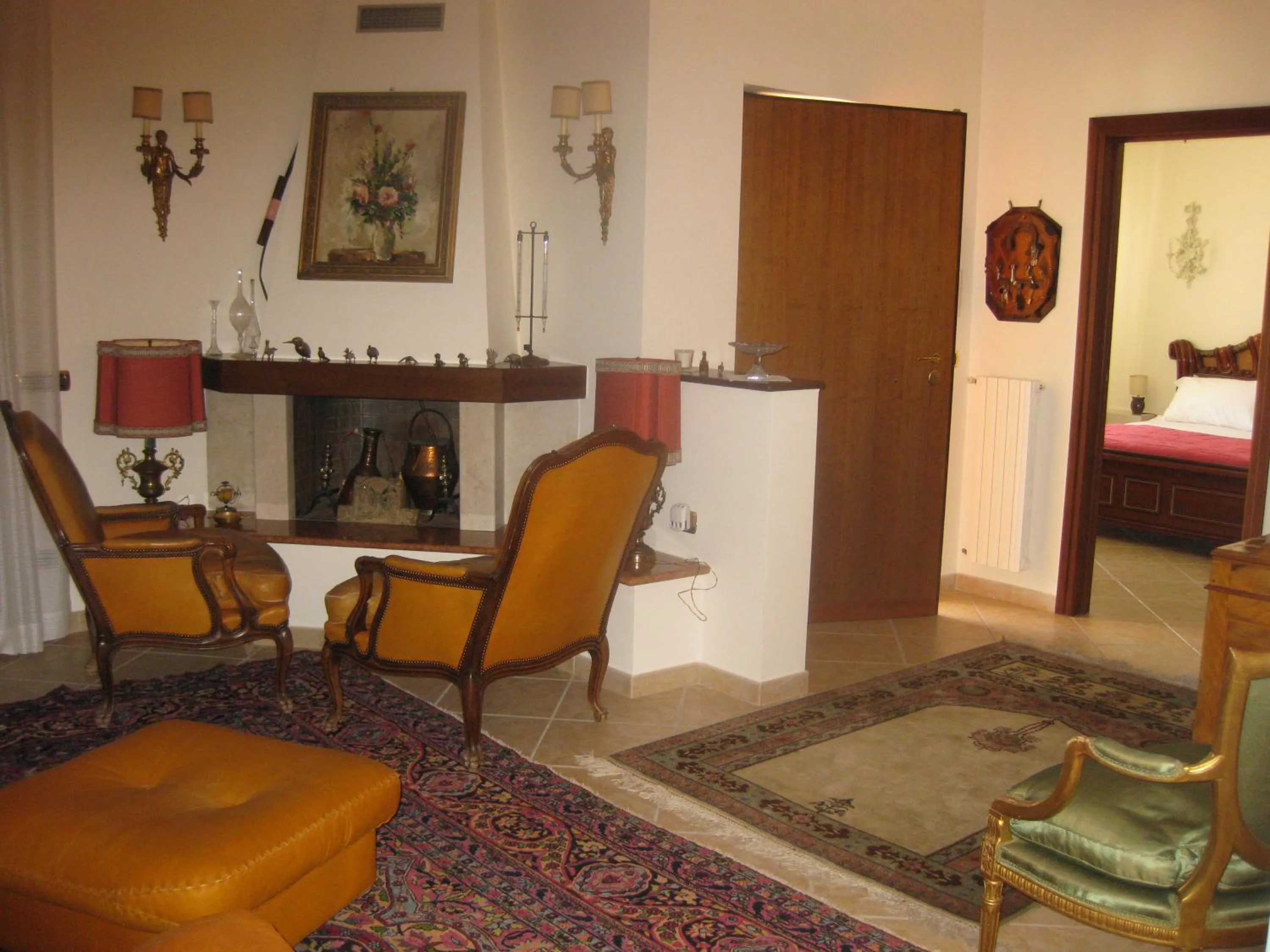 Decorative detail in B&B Villa Lucia