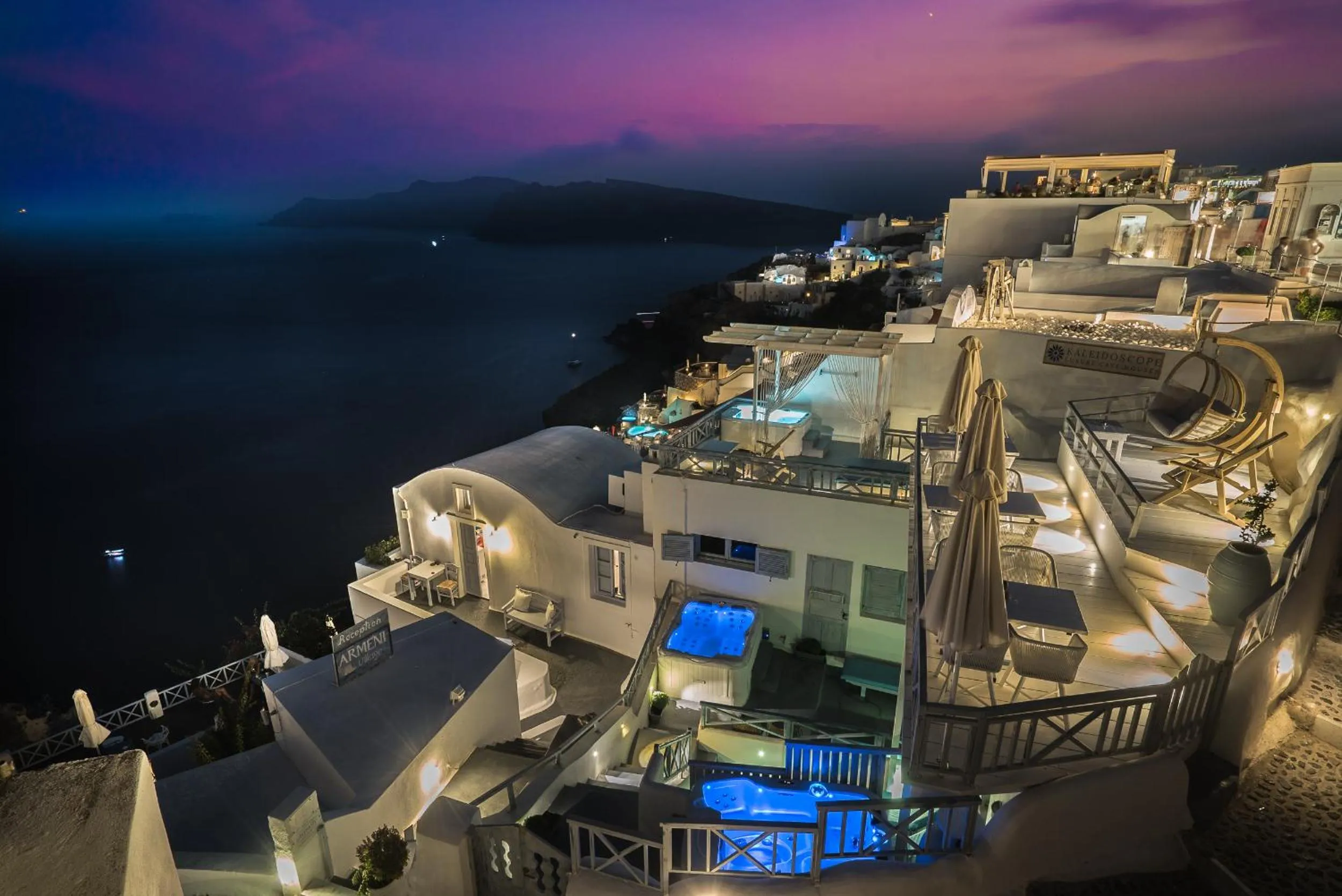 Property building in Kaleidoscope Cave Houses