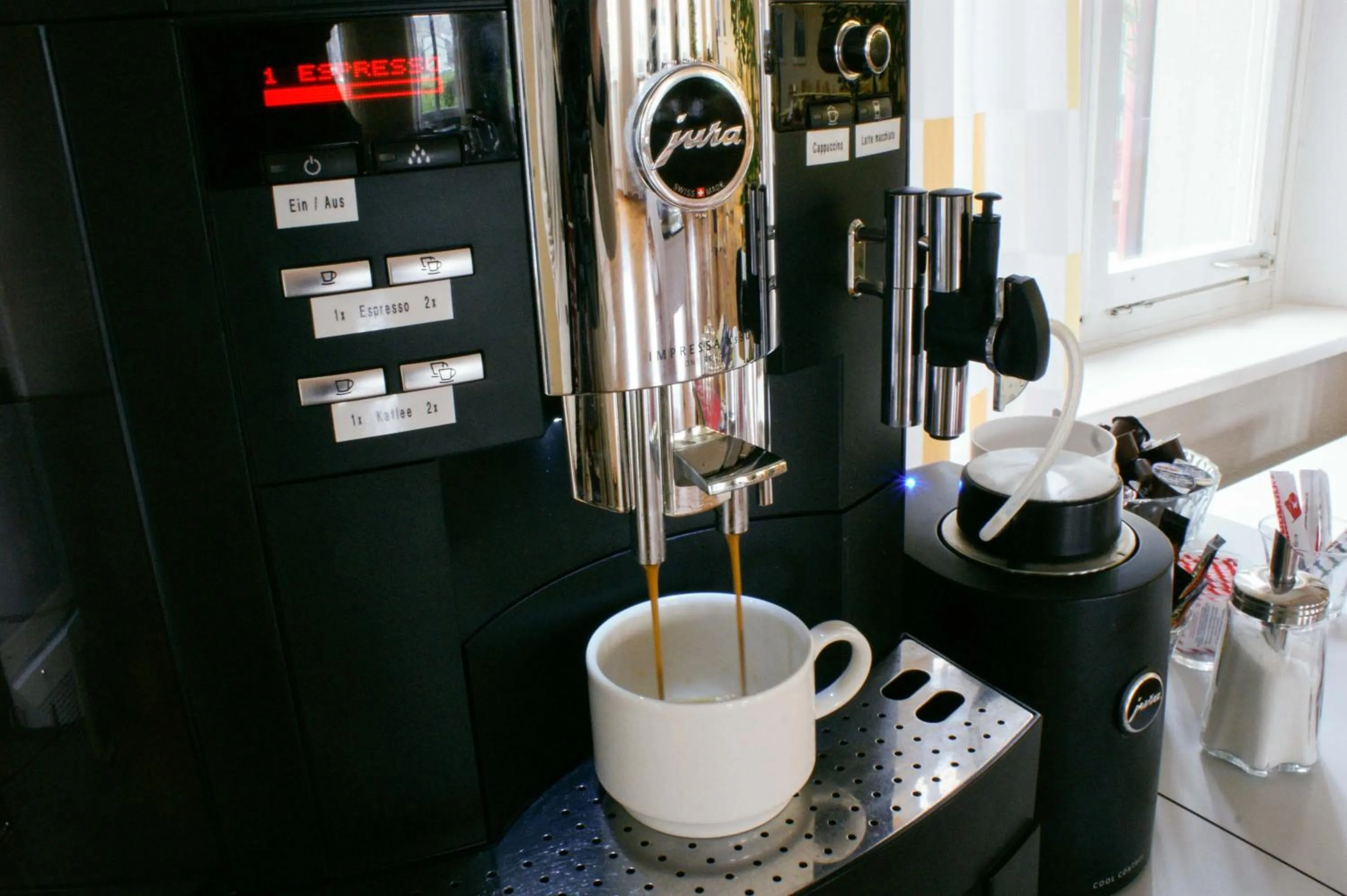 Buffet breakfast in Hostel Eckstein