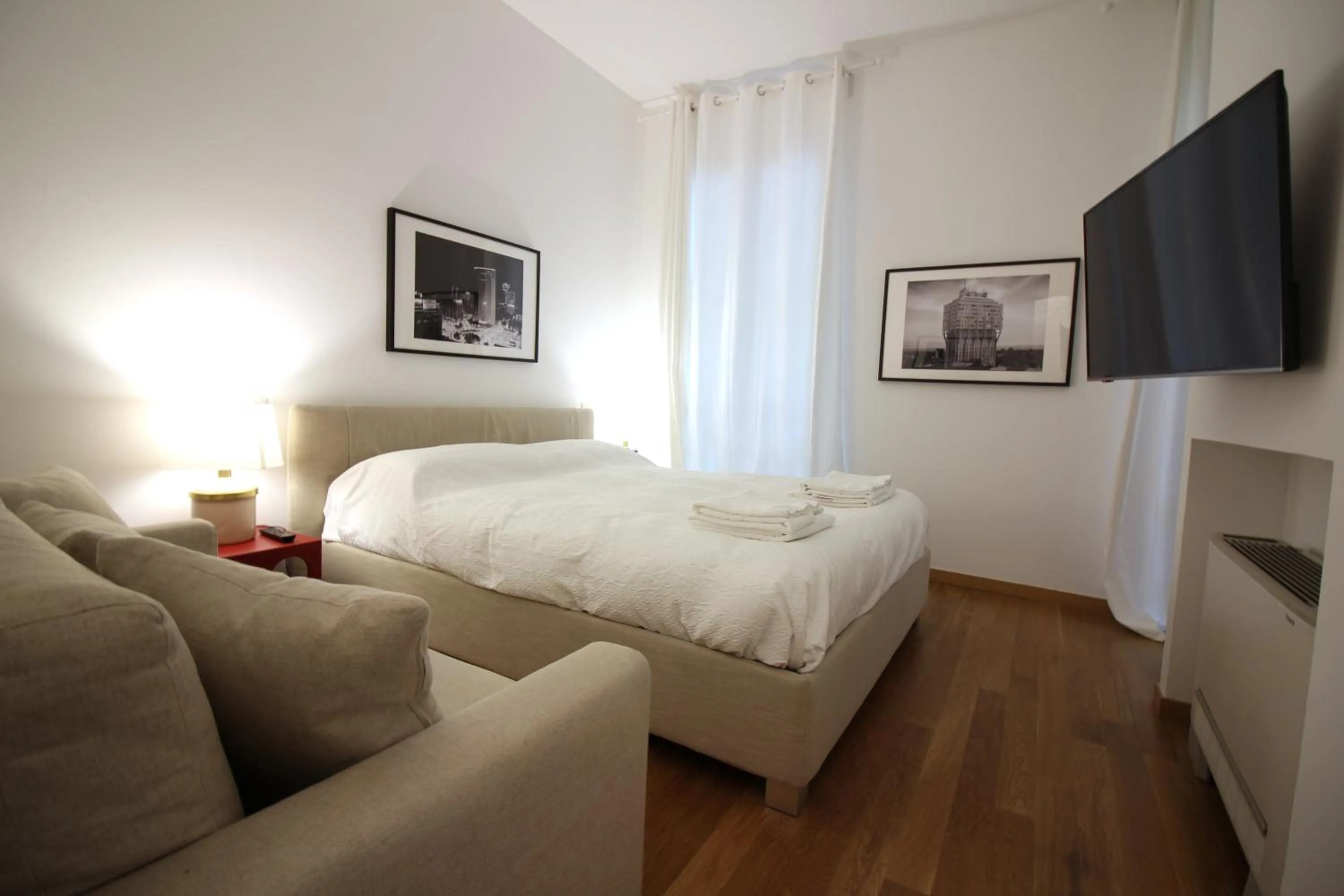 Bedroom, Bed in Brera - Fiori Chiari Charme Apartment