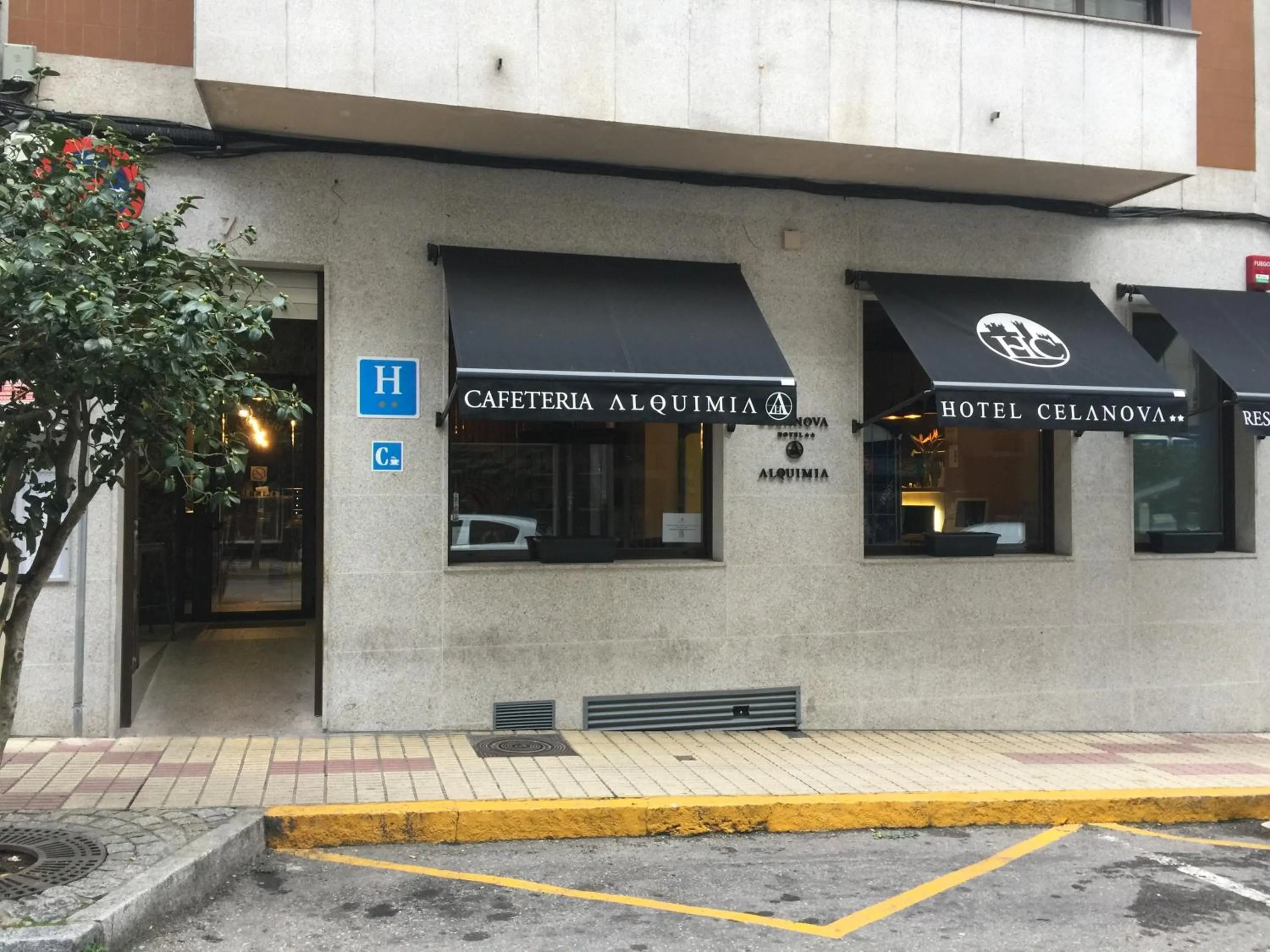 Property building in Hotel Celanova