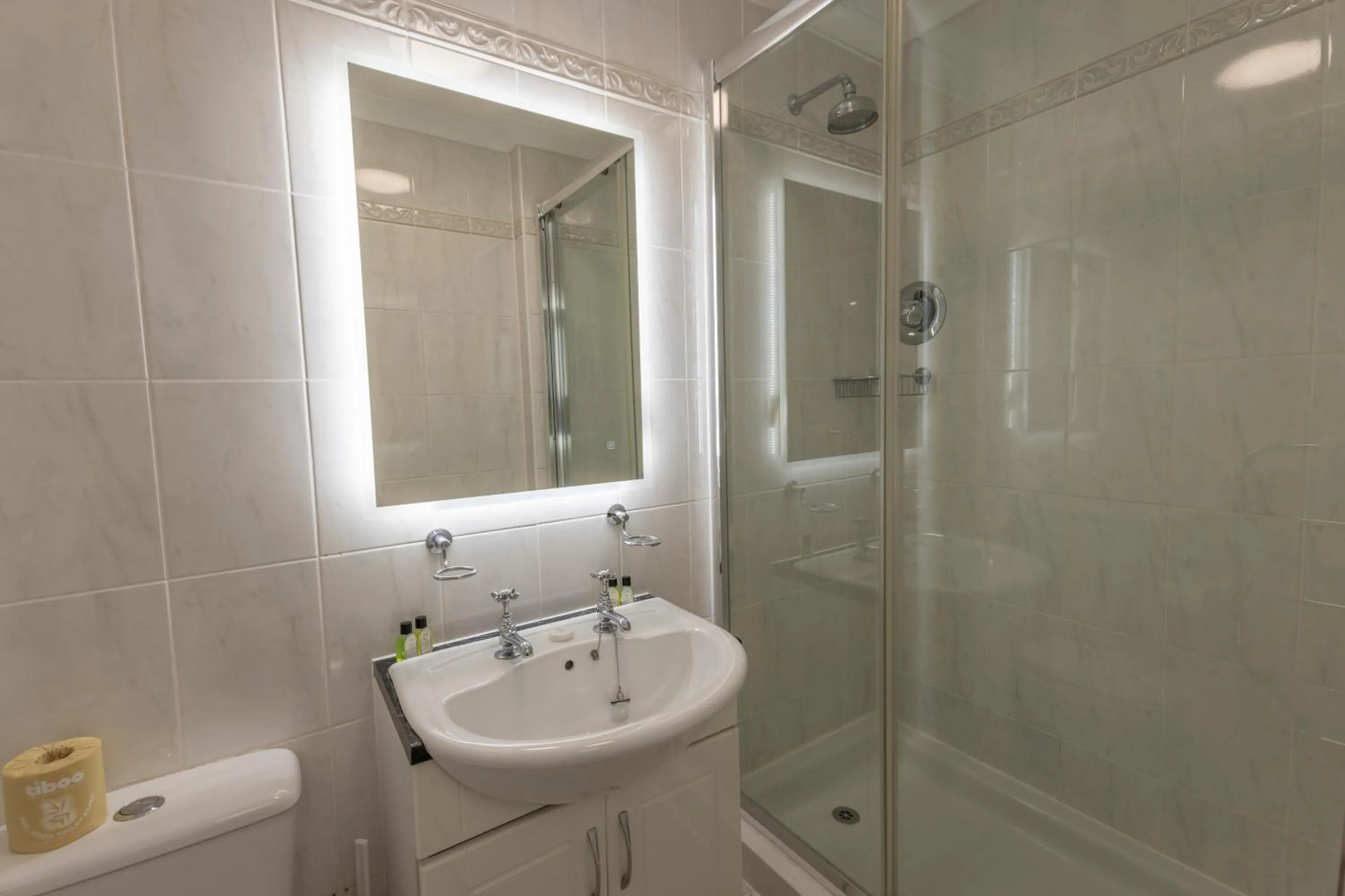 Shower in Sure Hotel Collection by Best Western Porth Veor Manor Hotel