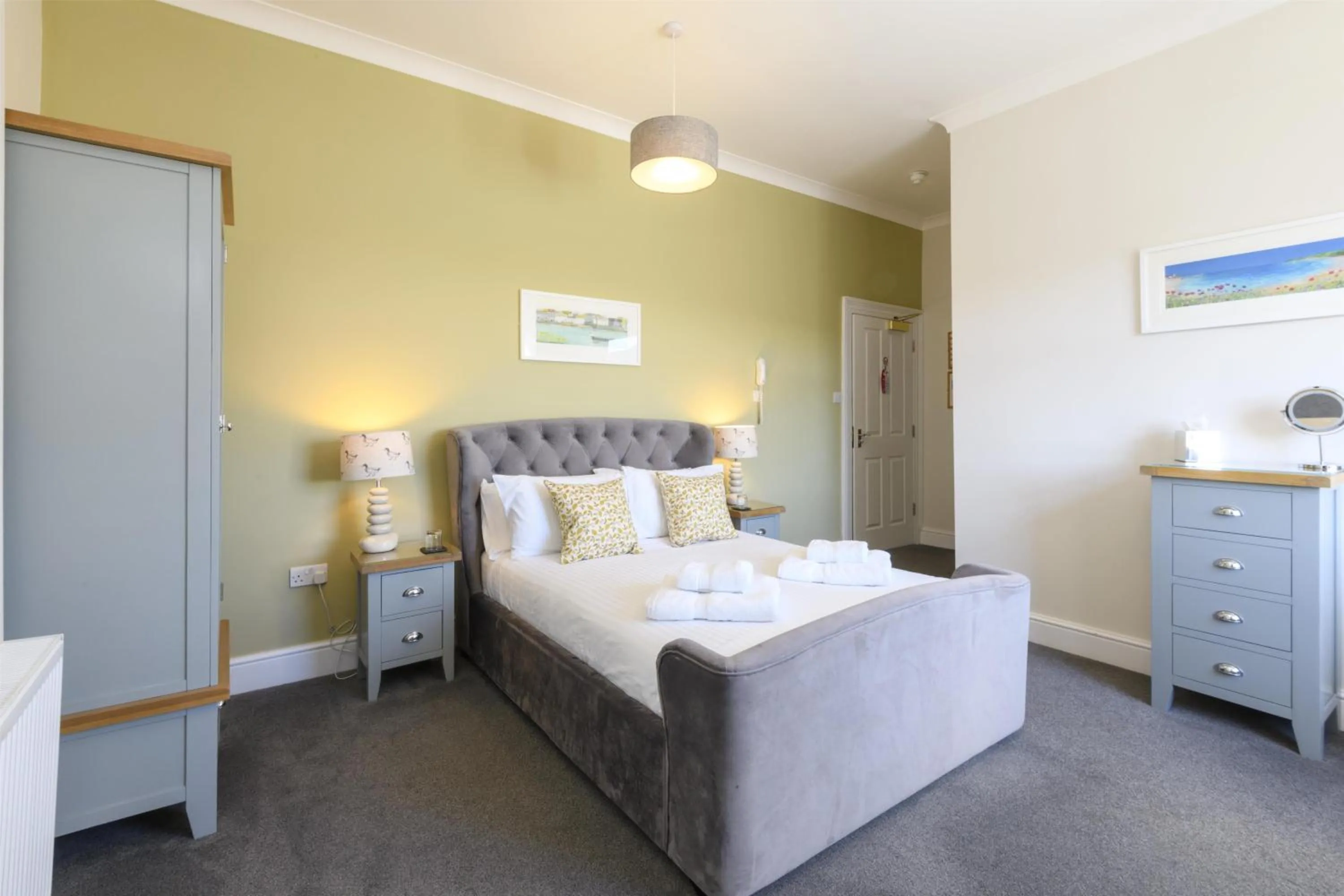 Bedroom, Bed in Sure Hotel Collection by Best Western Porth Veor Manor Hotel