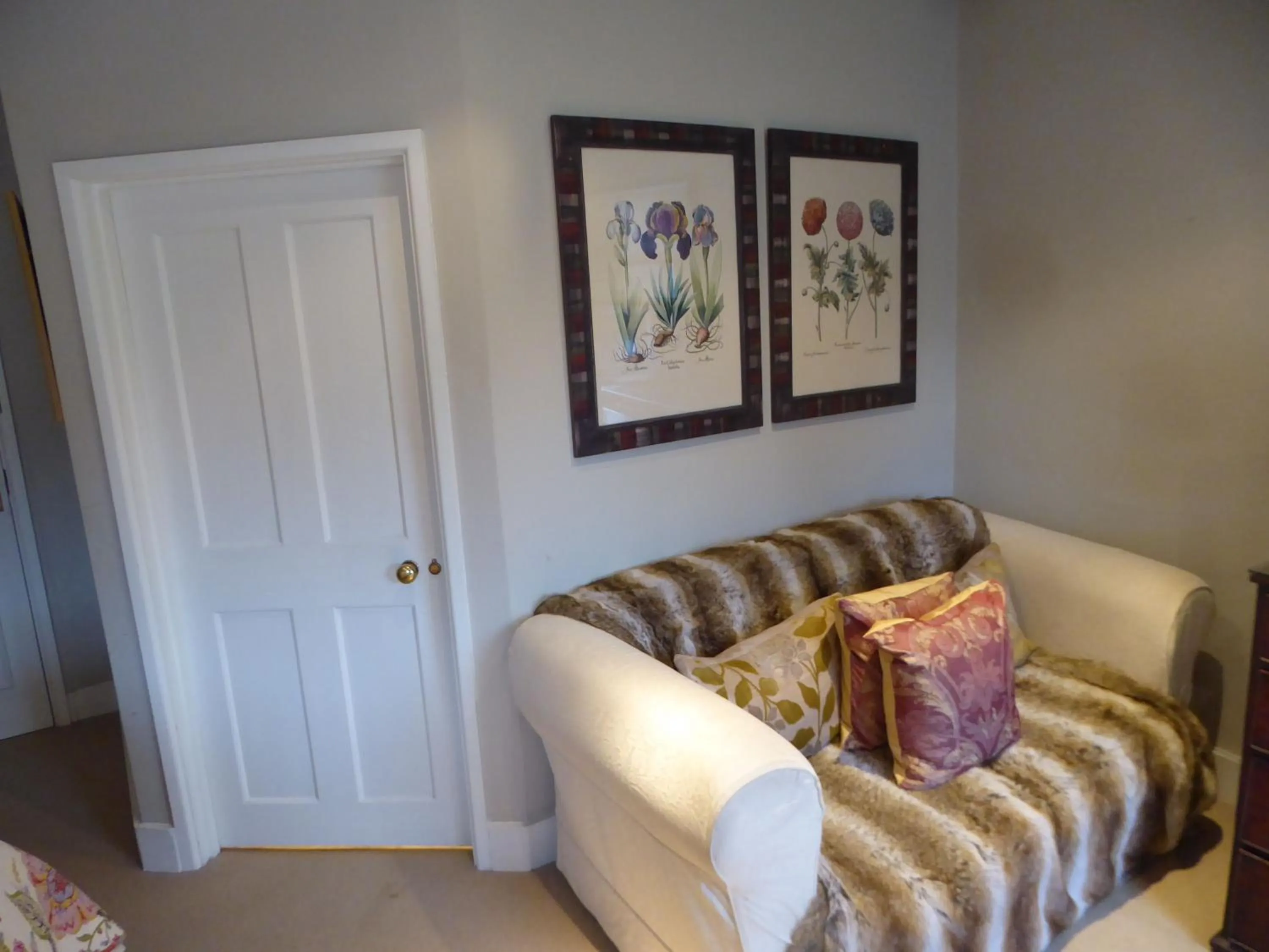 Seating area in The Howard Arms