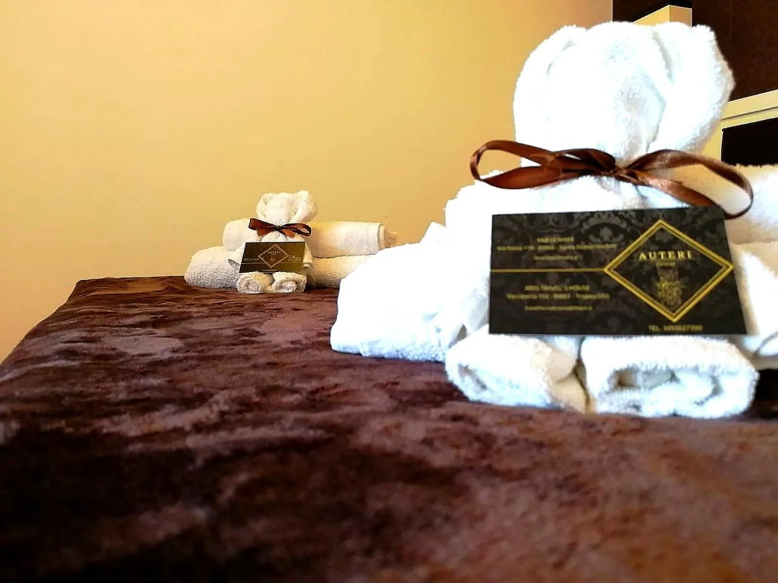 Decorative detail in B&B Le Ninfe