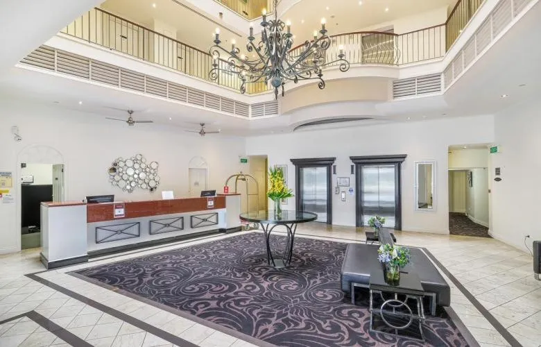 Lobby or reception in Cosmo Apartment Hotel