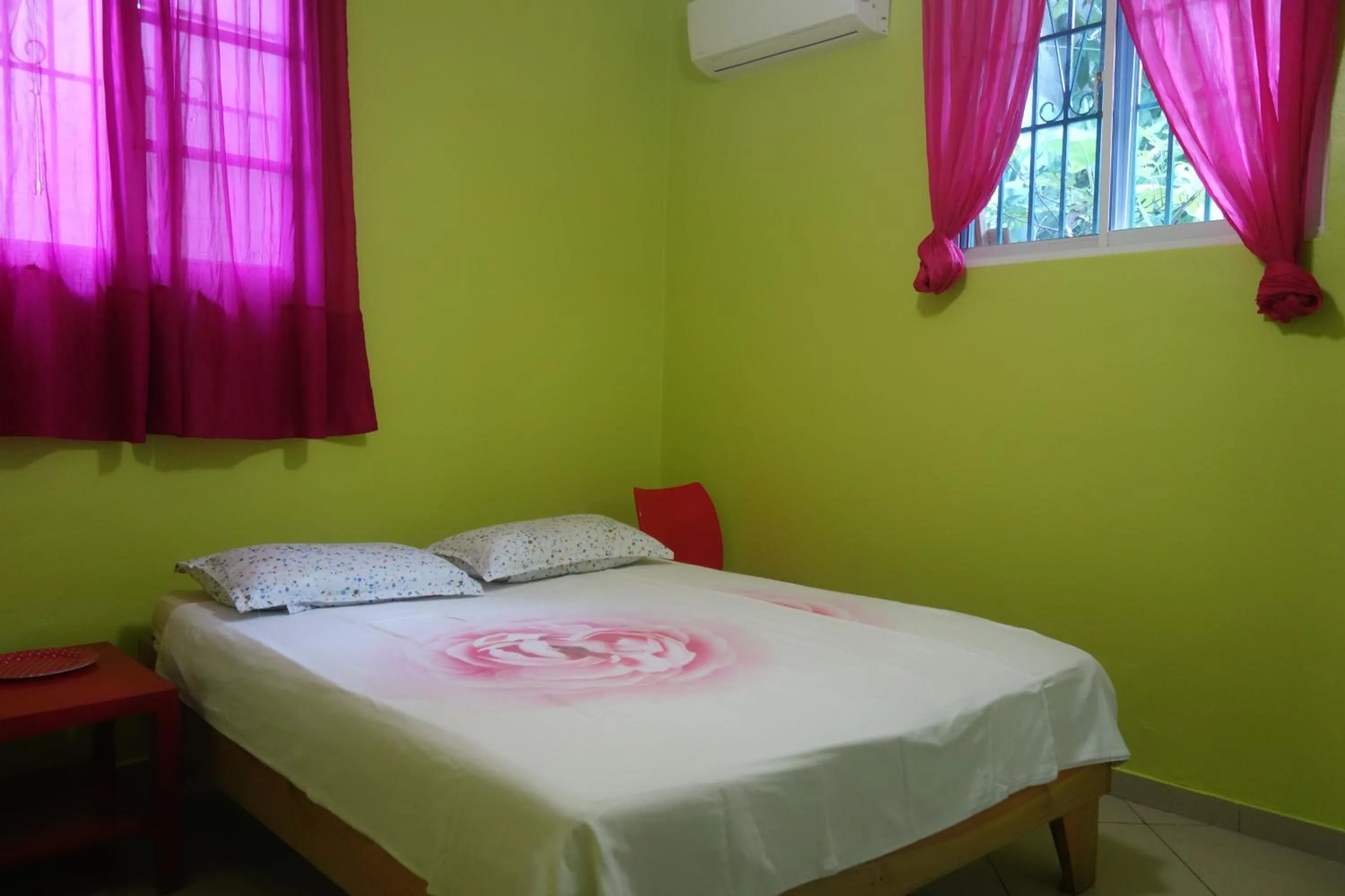 Bedroom, Bed in Casa Azul - Apartment