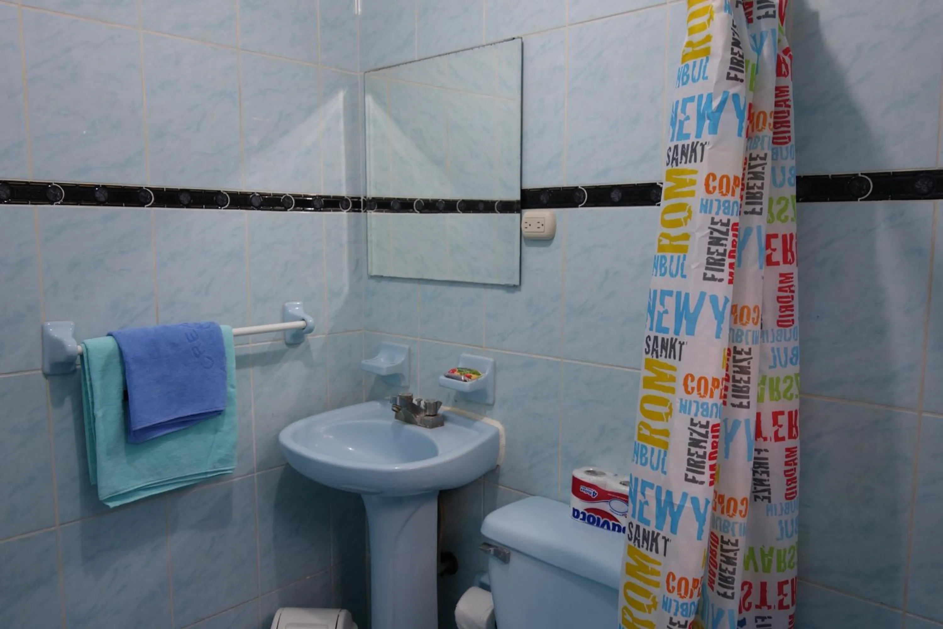 Shower in Casa Azul - Apartment