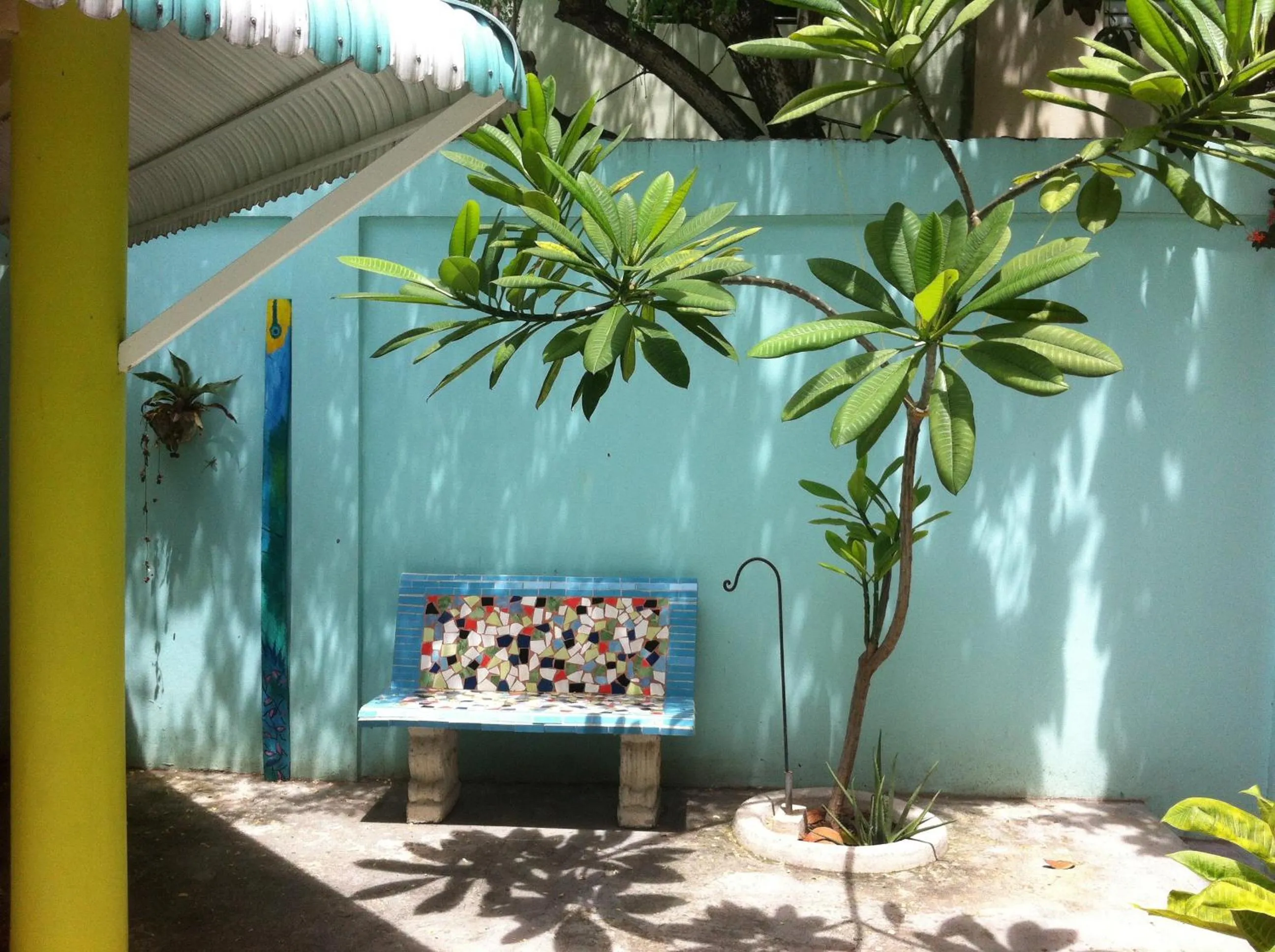Patio in Casa Azul - Apartment