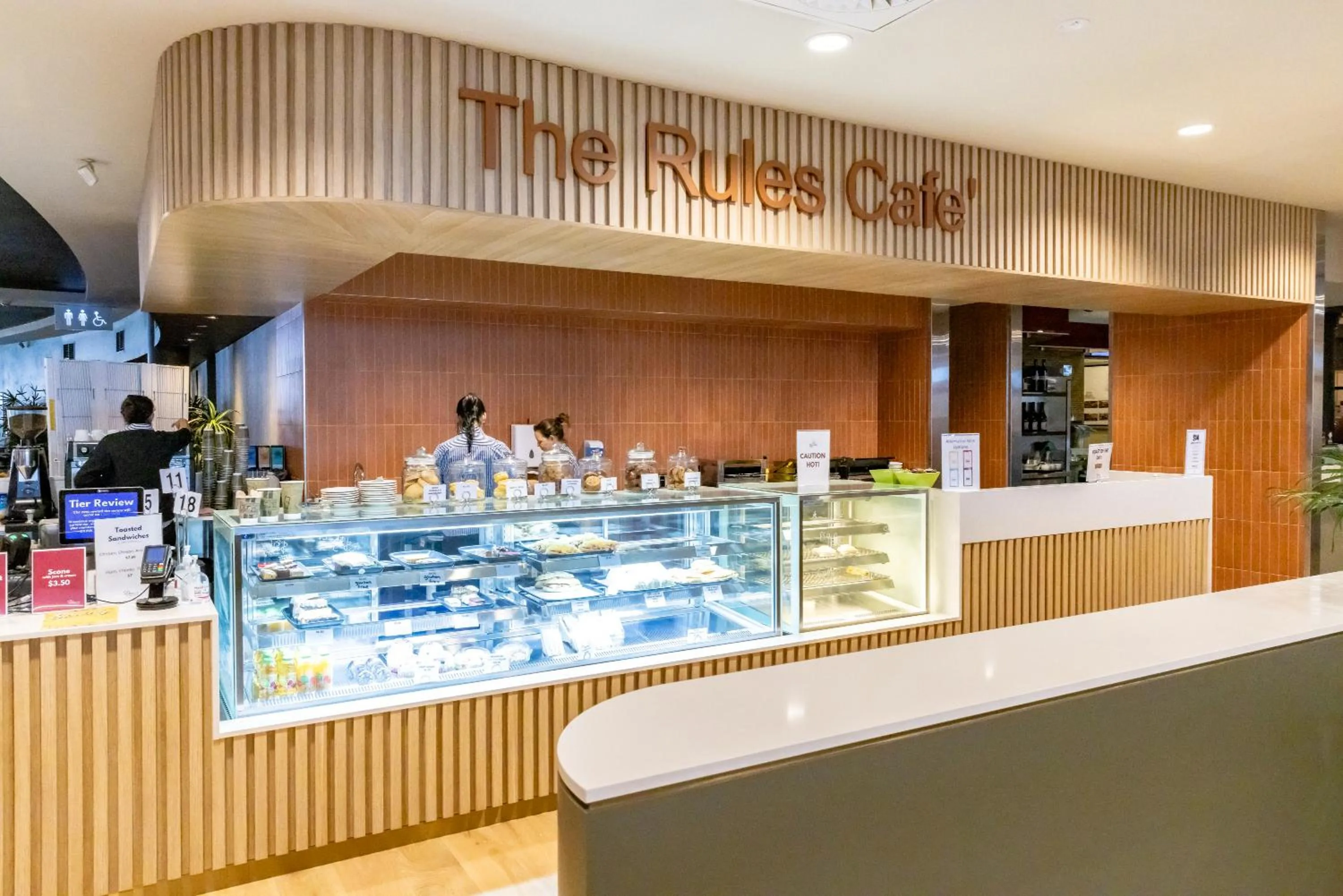 Restaurant/places to eat in Quality Hotel Rules Club Wagga