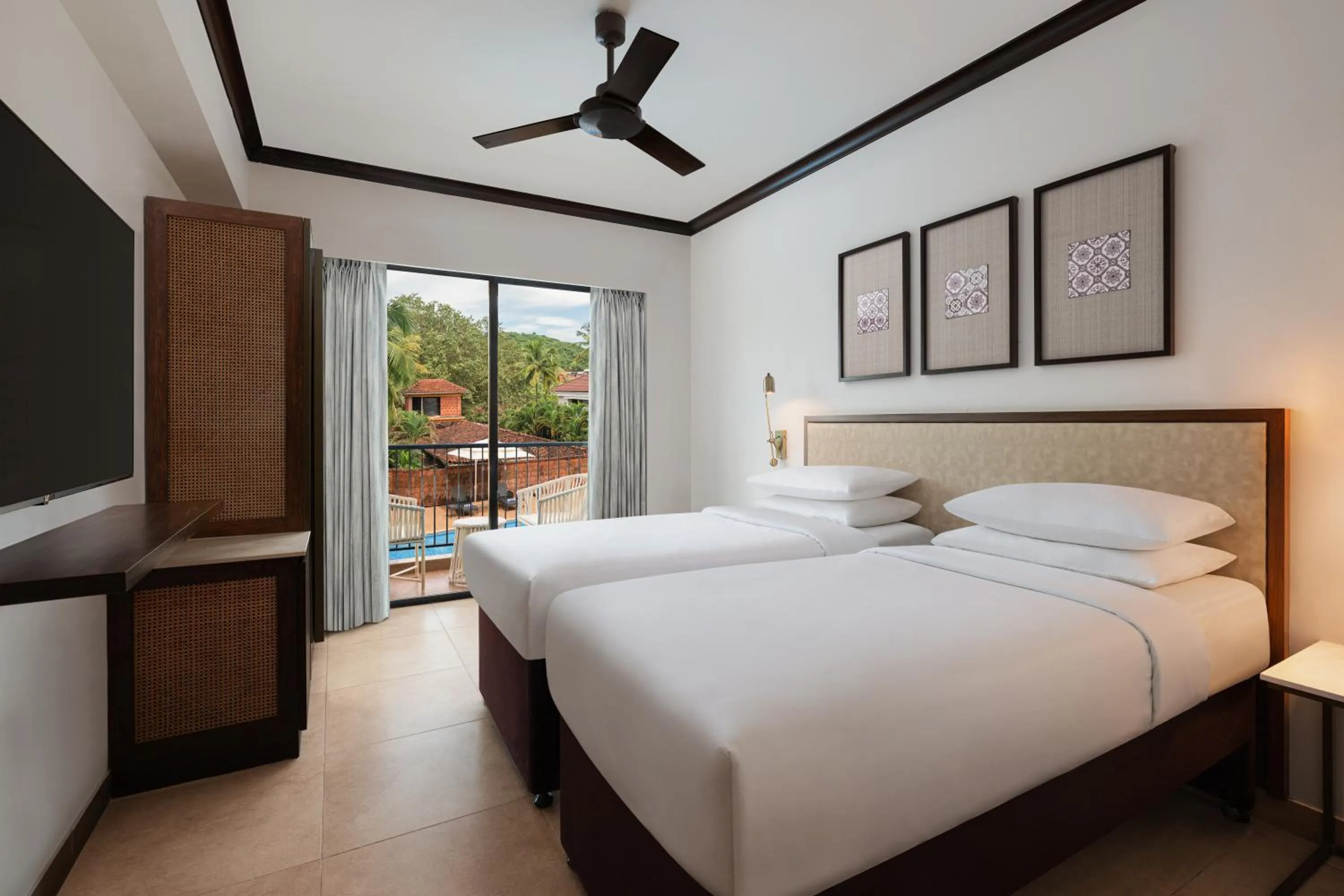 Bedroom, Bed in Fairfield by Marriott Goa Anjuna