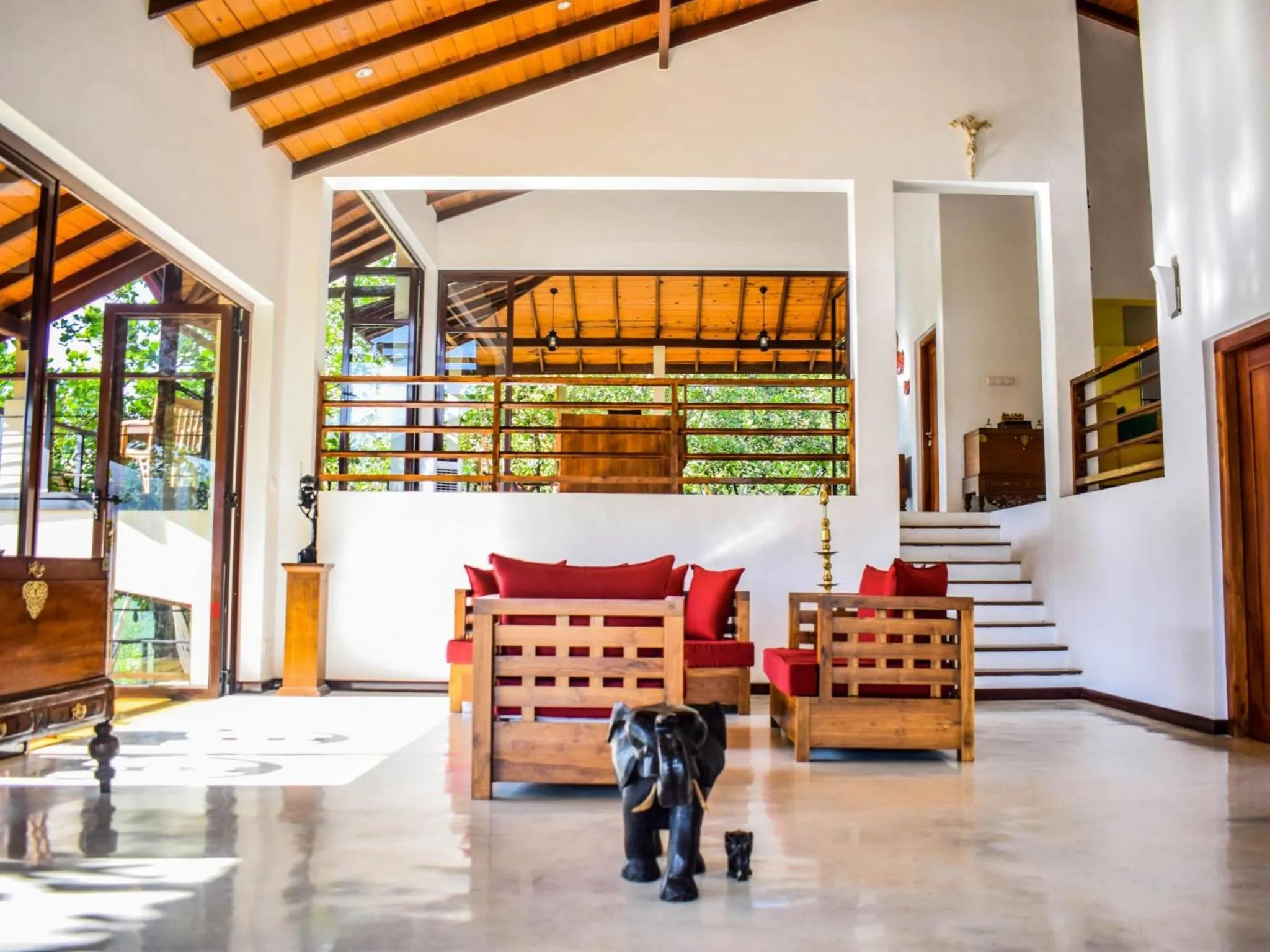 Living room in Aqua Dunhinda Villa