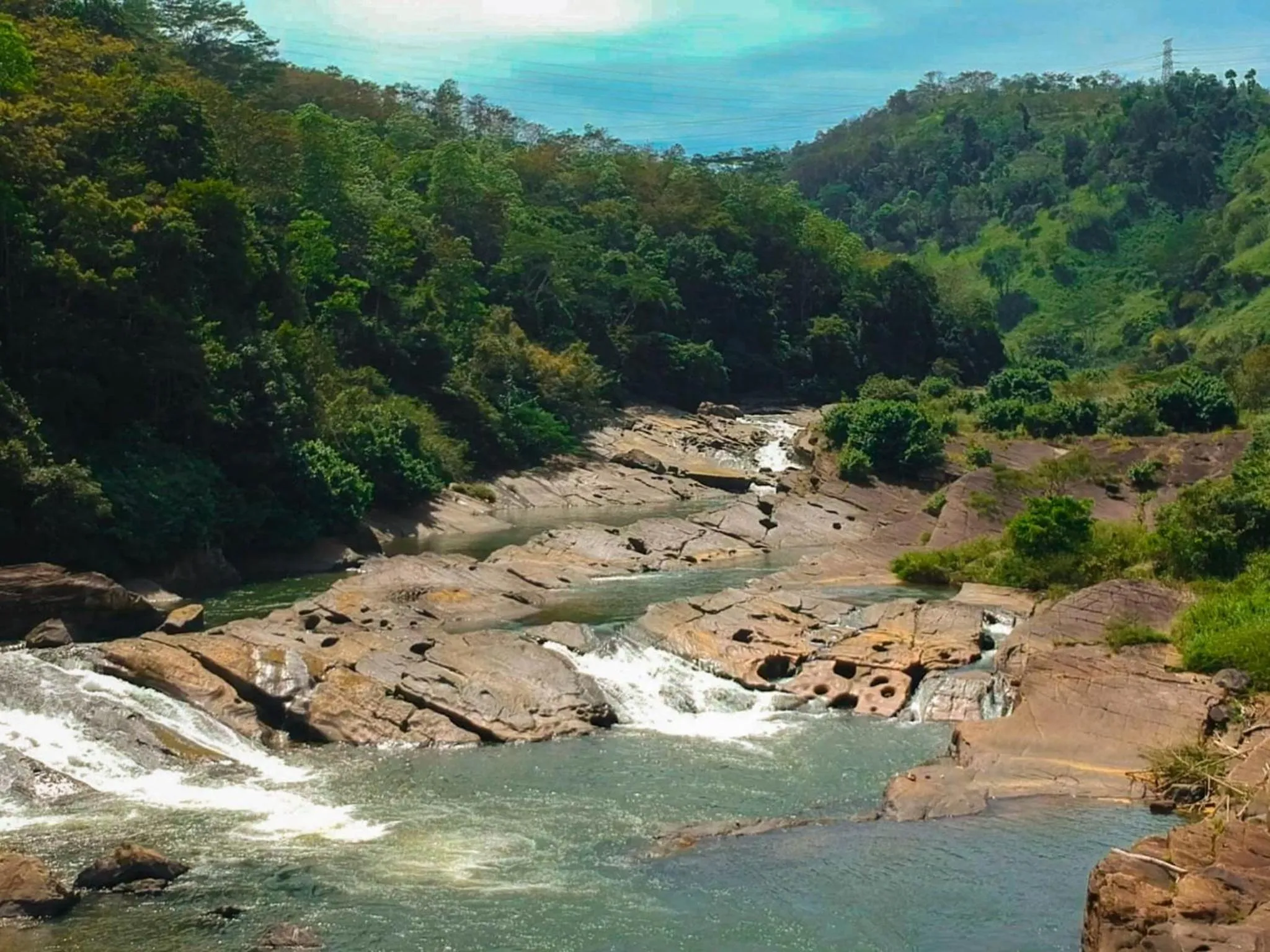 Natural landscape in Aqua Dunhinda Villa