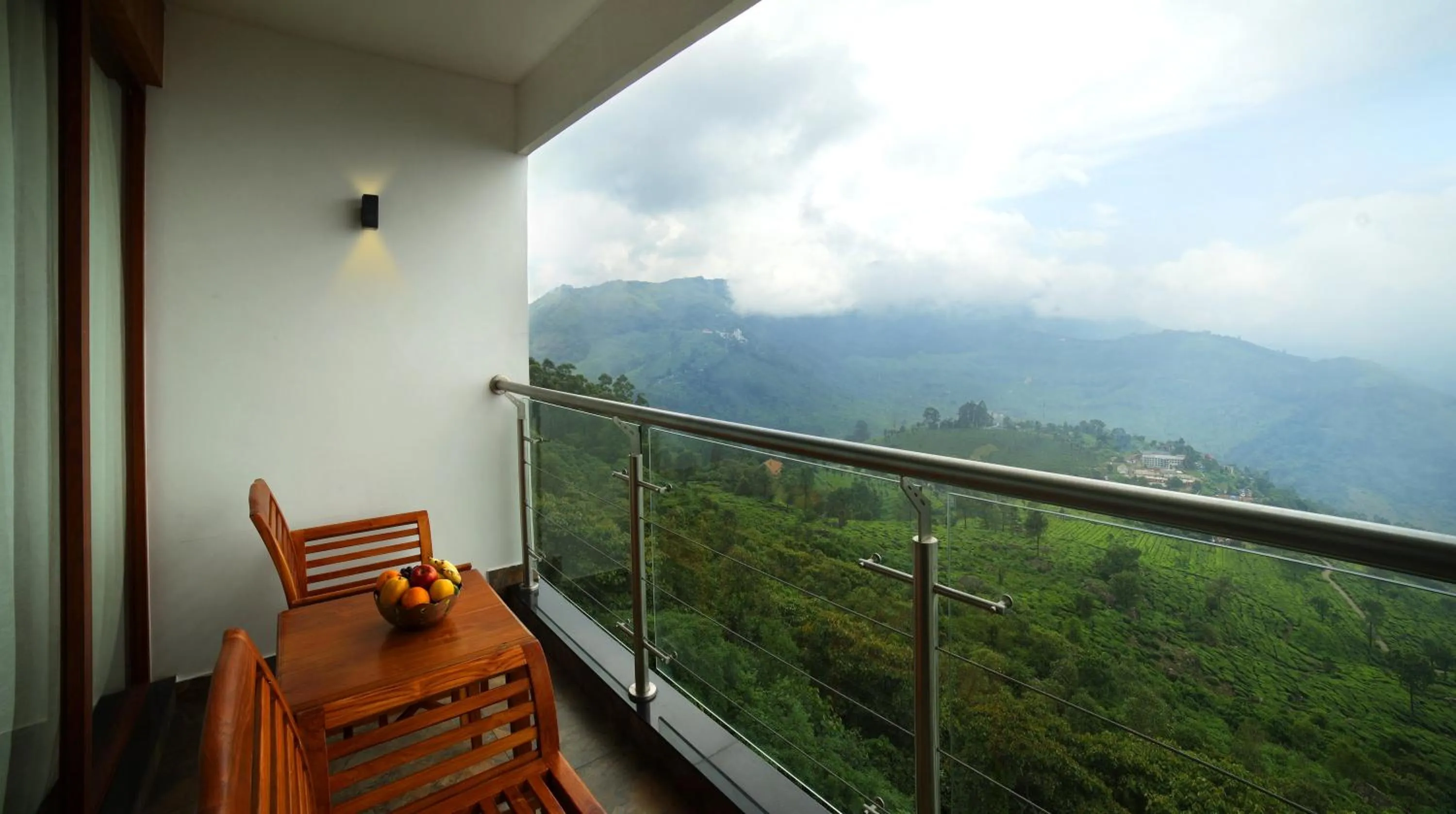 Balcony/Terrace in Amber Dale Luxury Hotel & Spa, Munnar