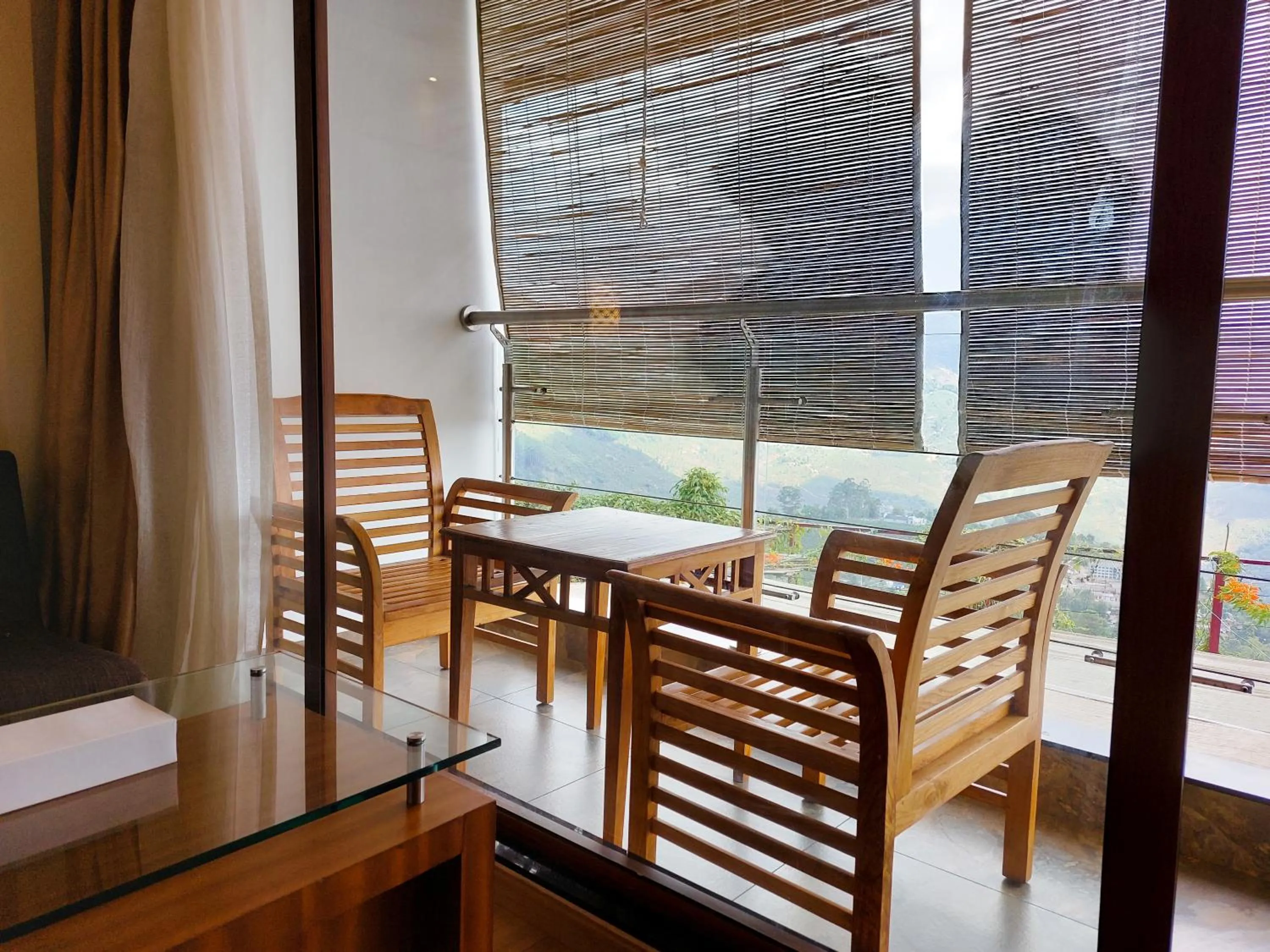 Balcony/Terrace in Amber Dale Luxury Hotel & Spa, Munnar