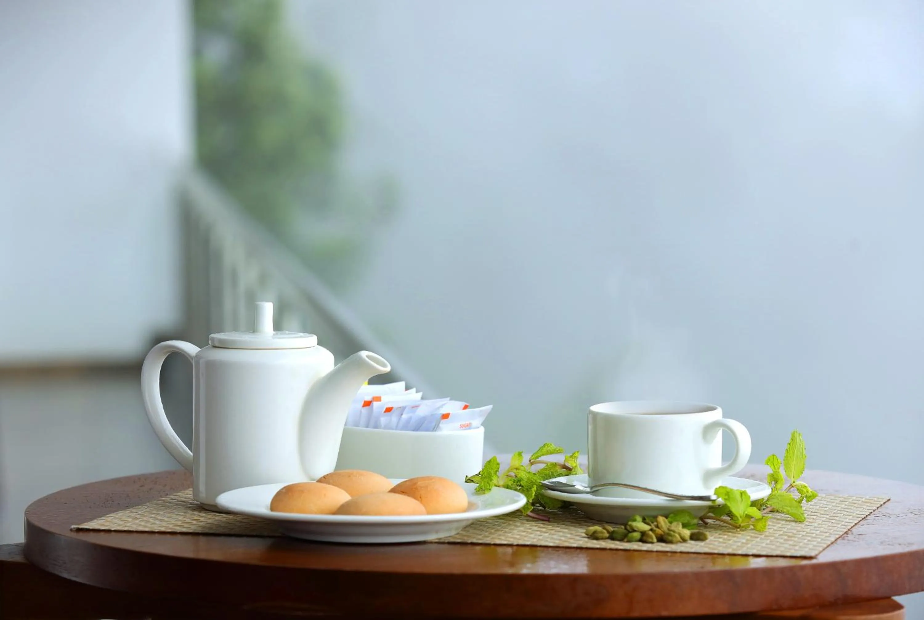 Breakfast in Amber Dale Luxury Hotel & Spa, Munnar