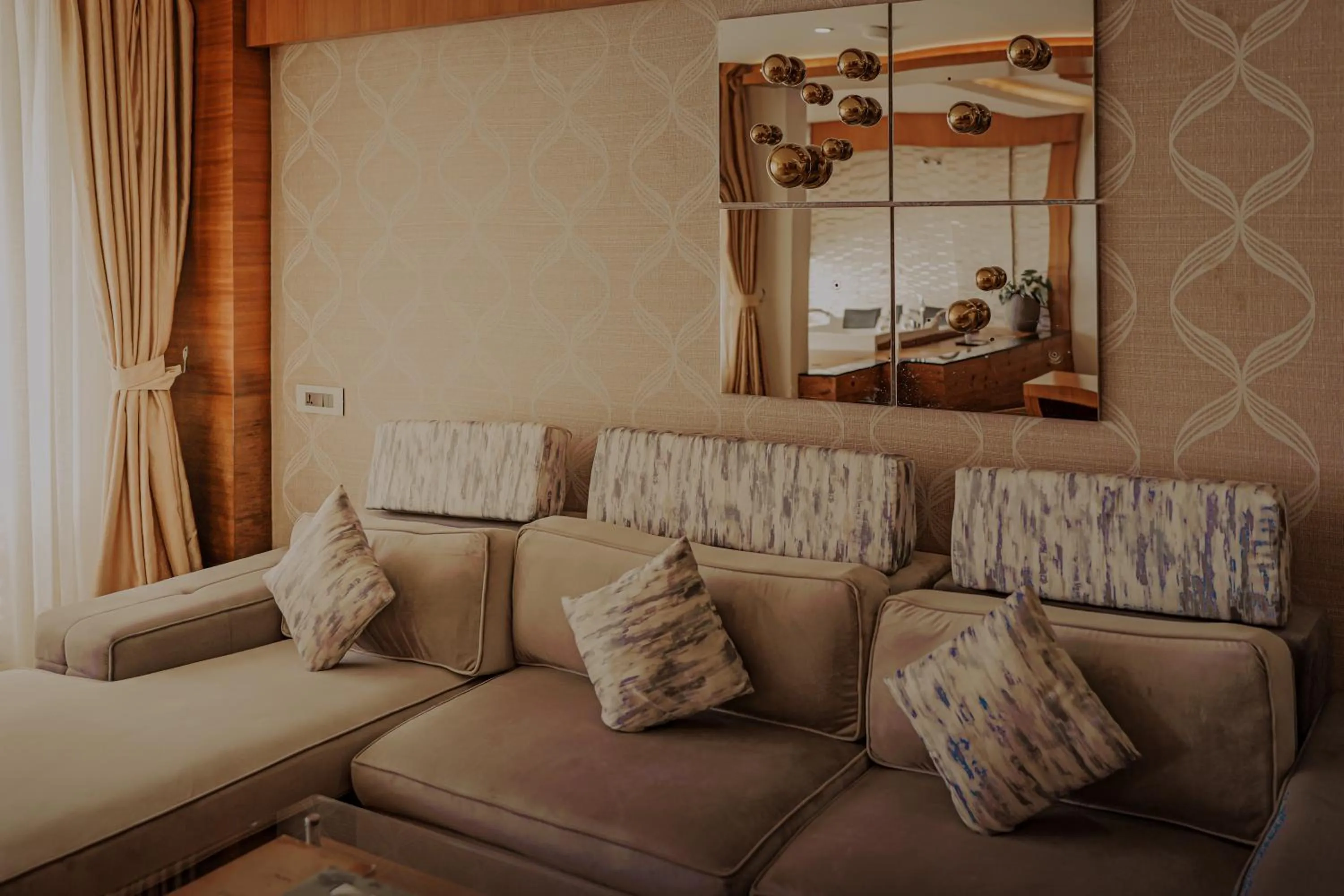 Seating area in Amber Dale Luxury Hotel & Spa, Munnar