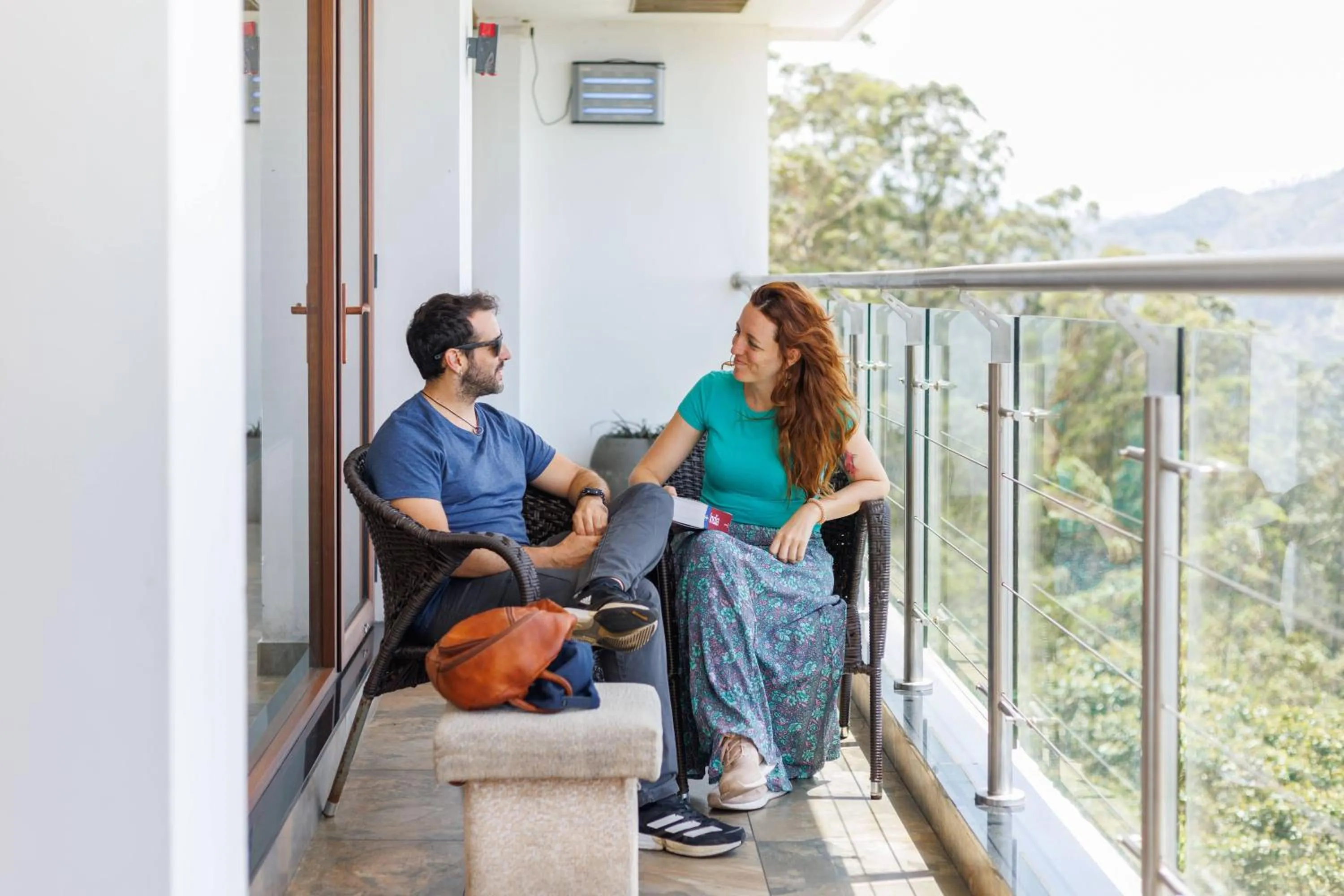 Balcony/Terrace in Amber Dale Luxury Hotel & Spa, Munnar