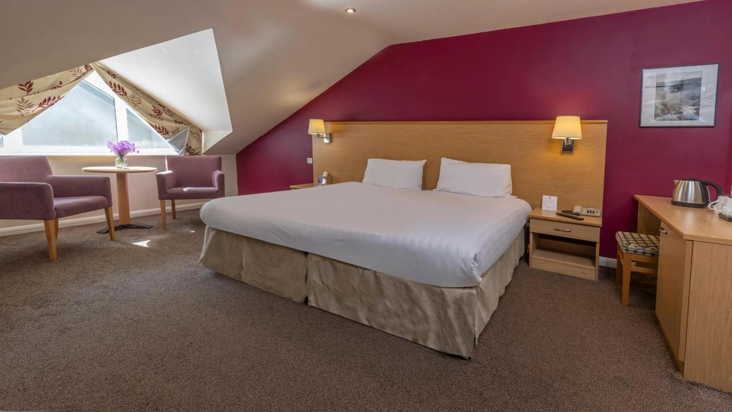 Bedroom, Bed in Best Western The Dartmouth Hotel, Golf & Spa