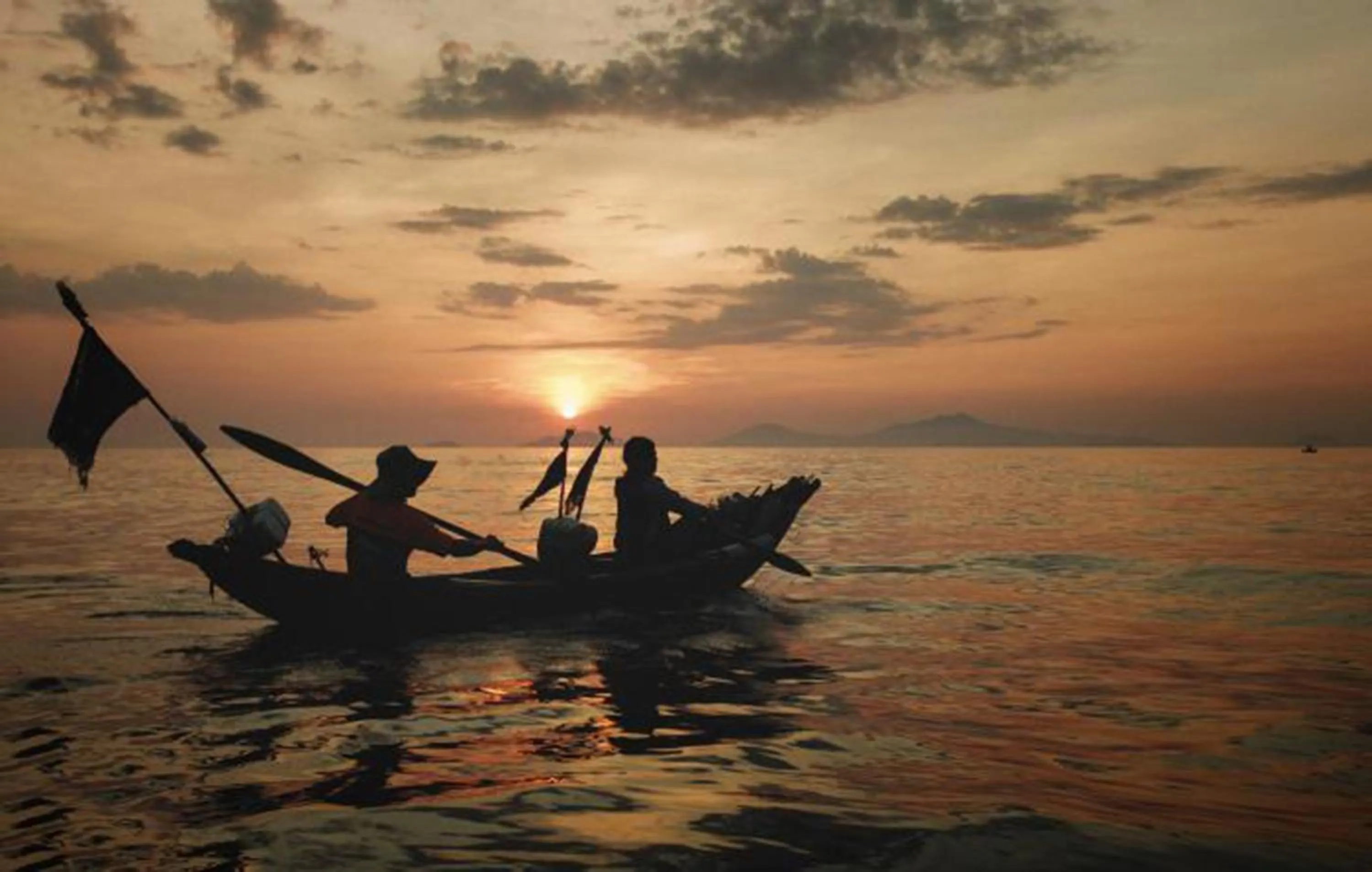 Fishing in Lang Dong An Bang