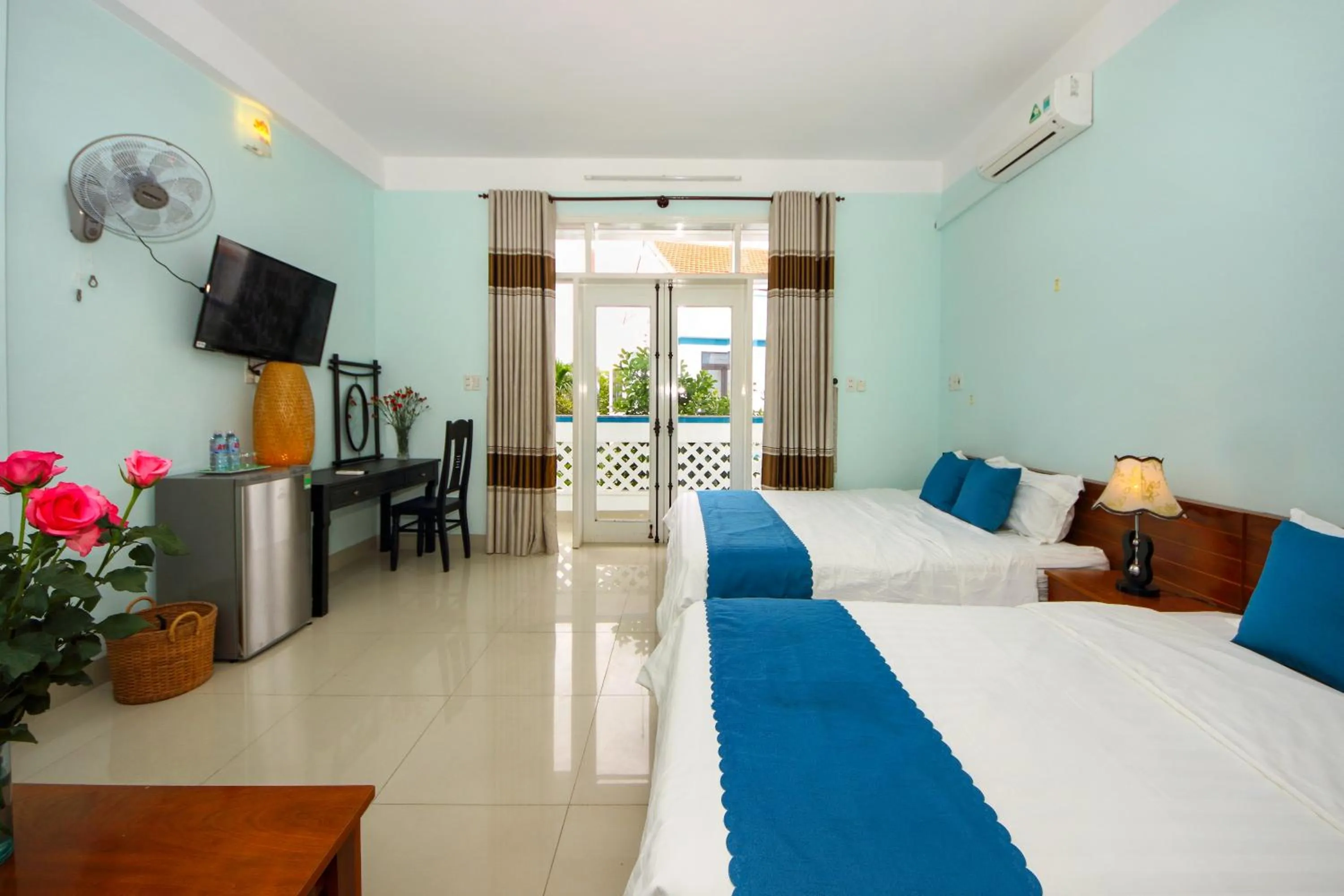 Bed in Quynh Long Villa