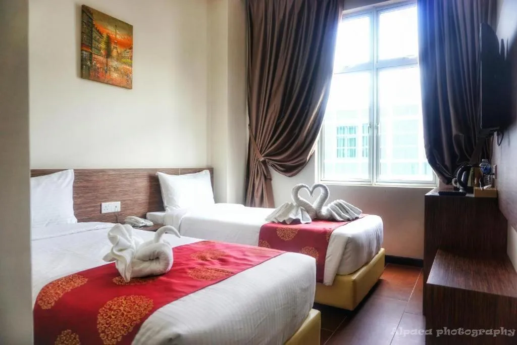 Bed in Nex Hotel Johor Bahru