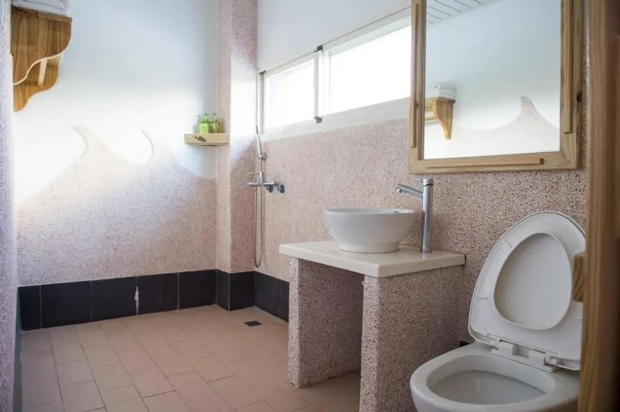 Shower in Country Lane