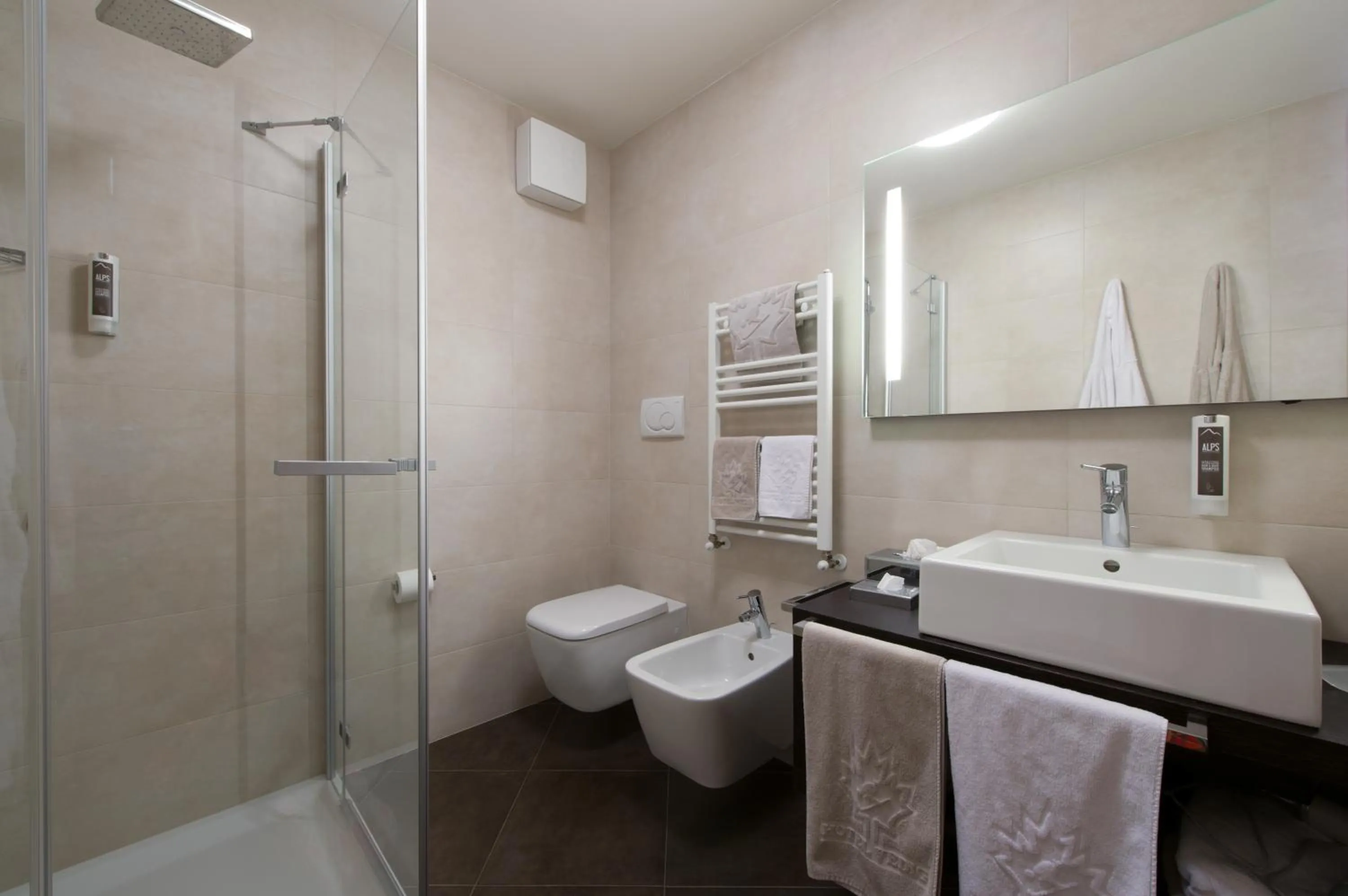 Bathroom in Hotel Vedig