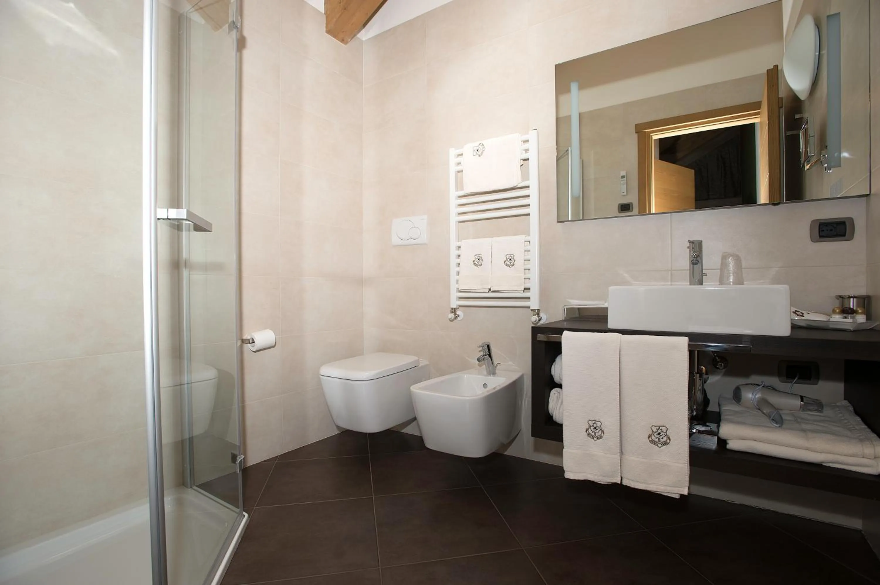 Bathroom in Hotel Vedig