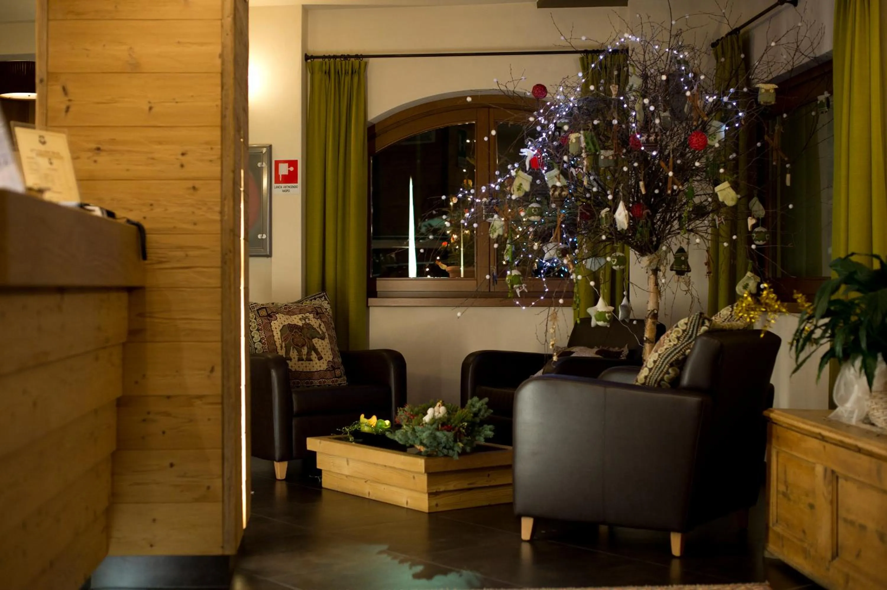 Lobby or reception in Hotel Vedig