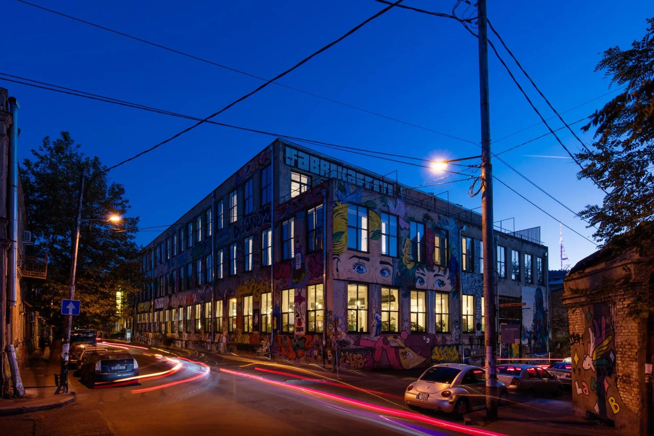 Property building in Fabrika Hostel & Suites