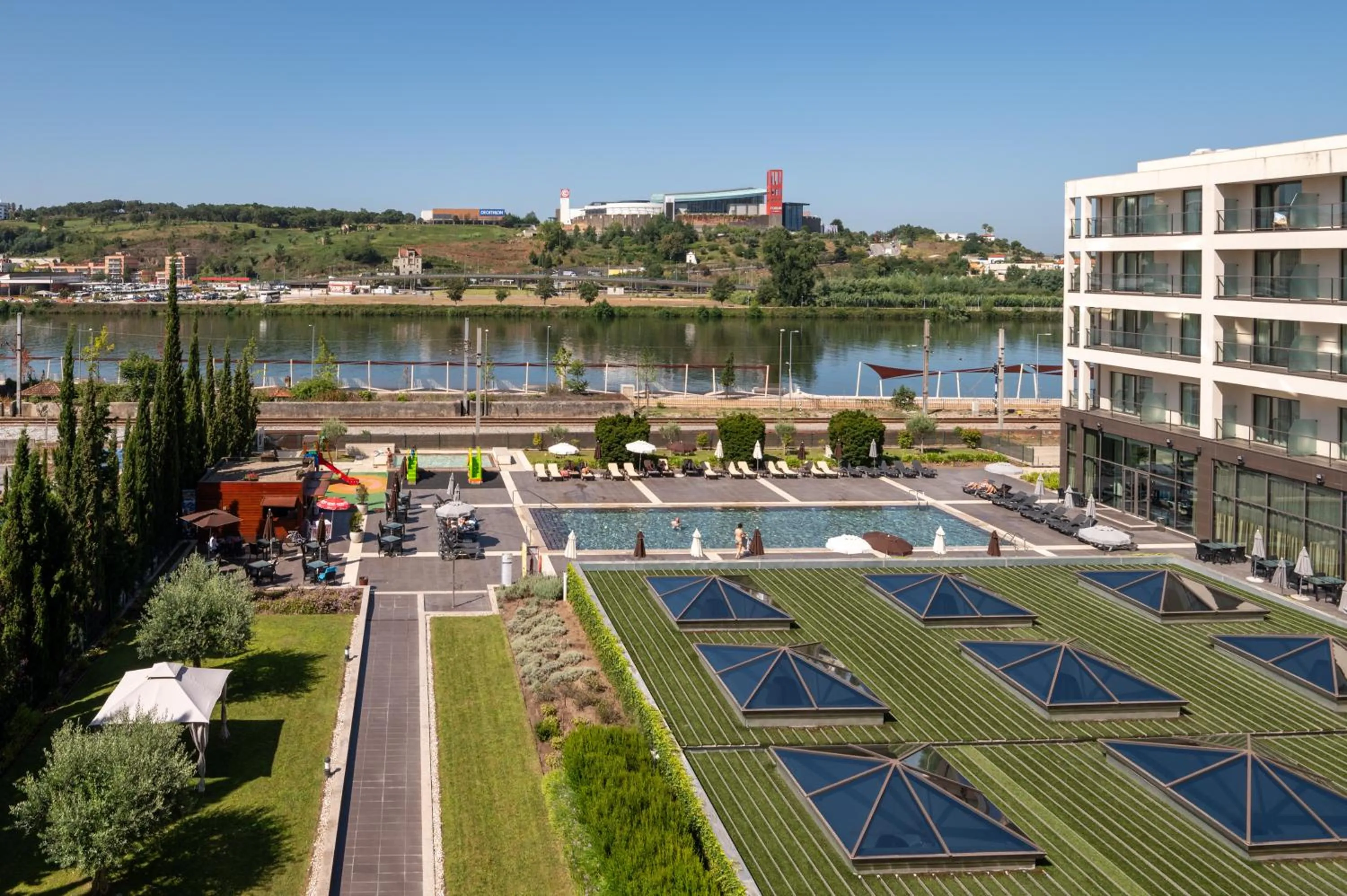 Bird's eye view in Vila Gale Coimbra