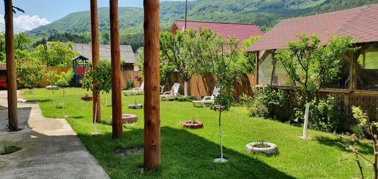 Garden in Casa de Vacanta Neagu