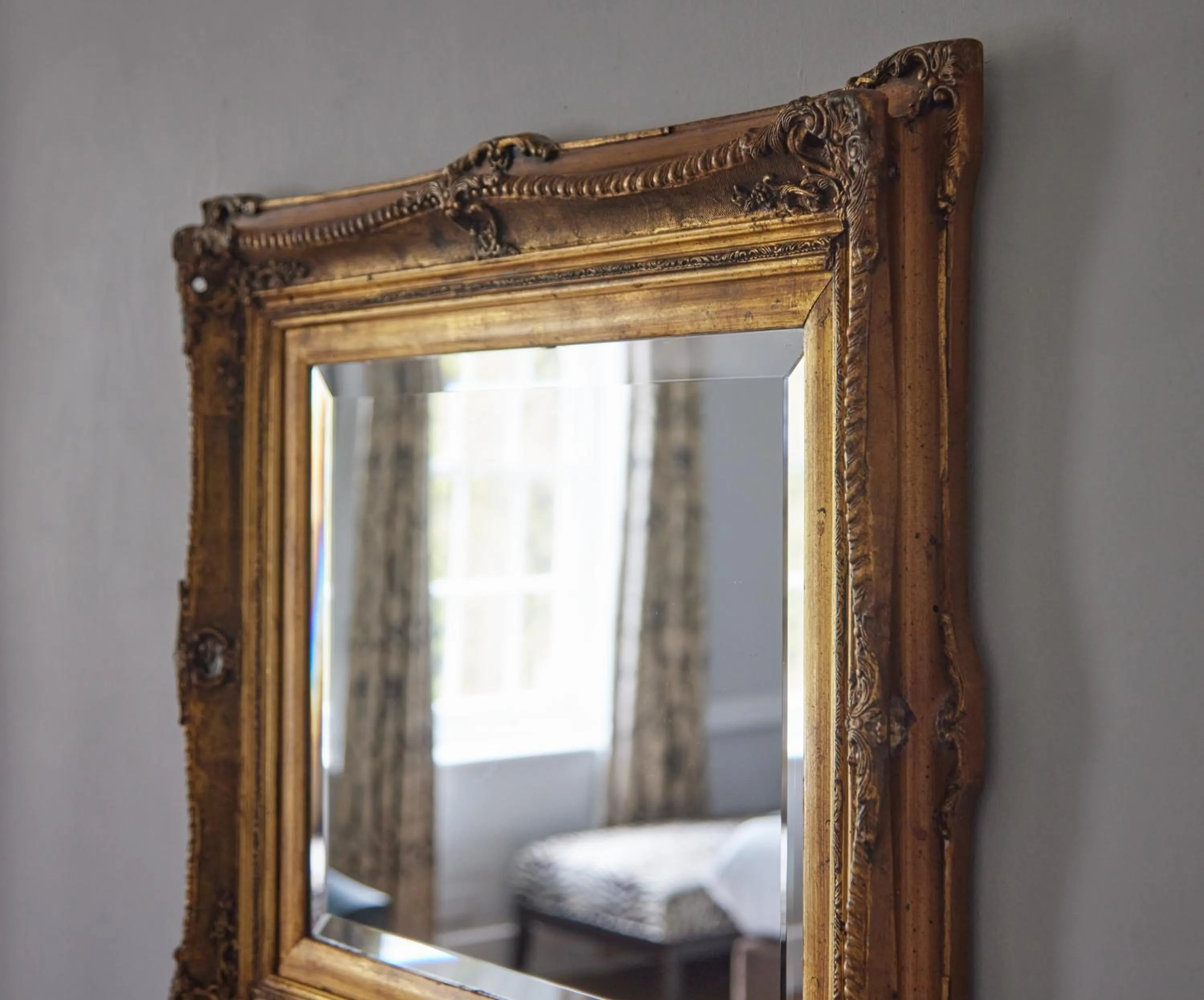 Decorative detail, Bed in Chequers Inn by Greene King Inns