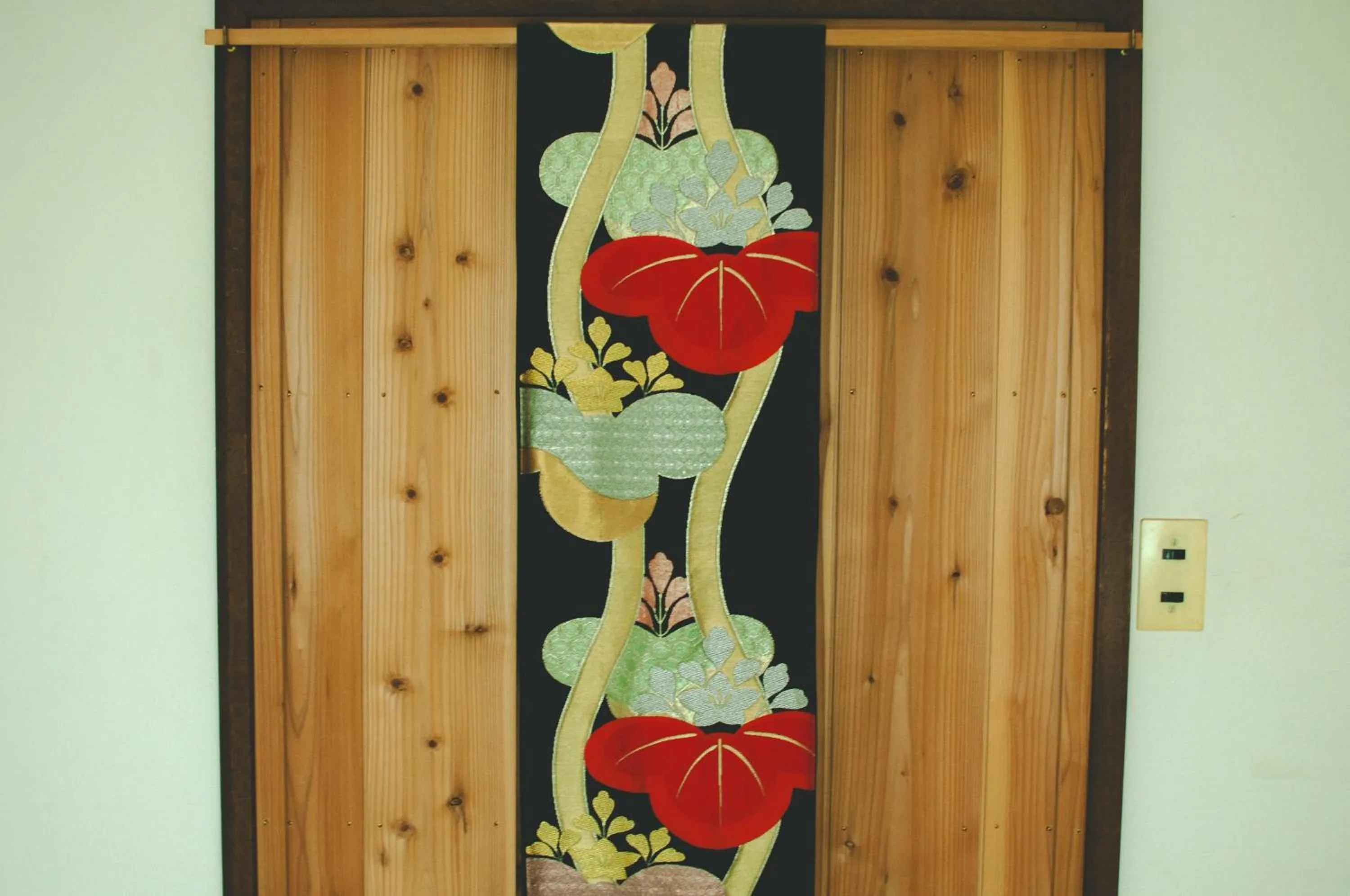 Decorative detail in Hostel Mt. Fuji - FUKUYA