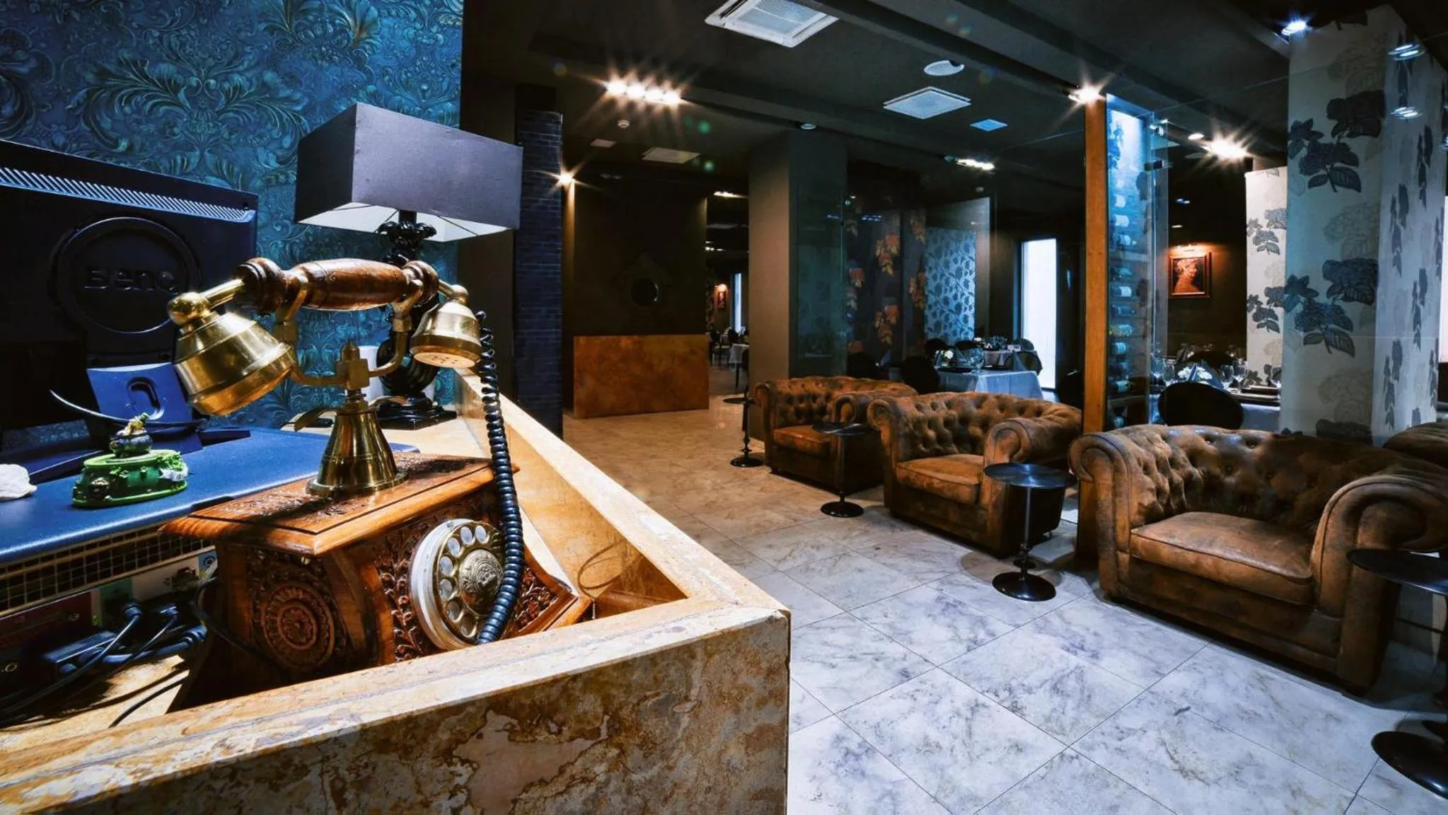 Lobby or reception in Hotel Paradis