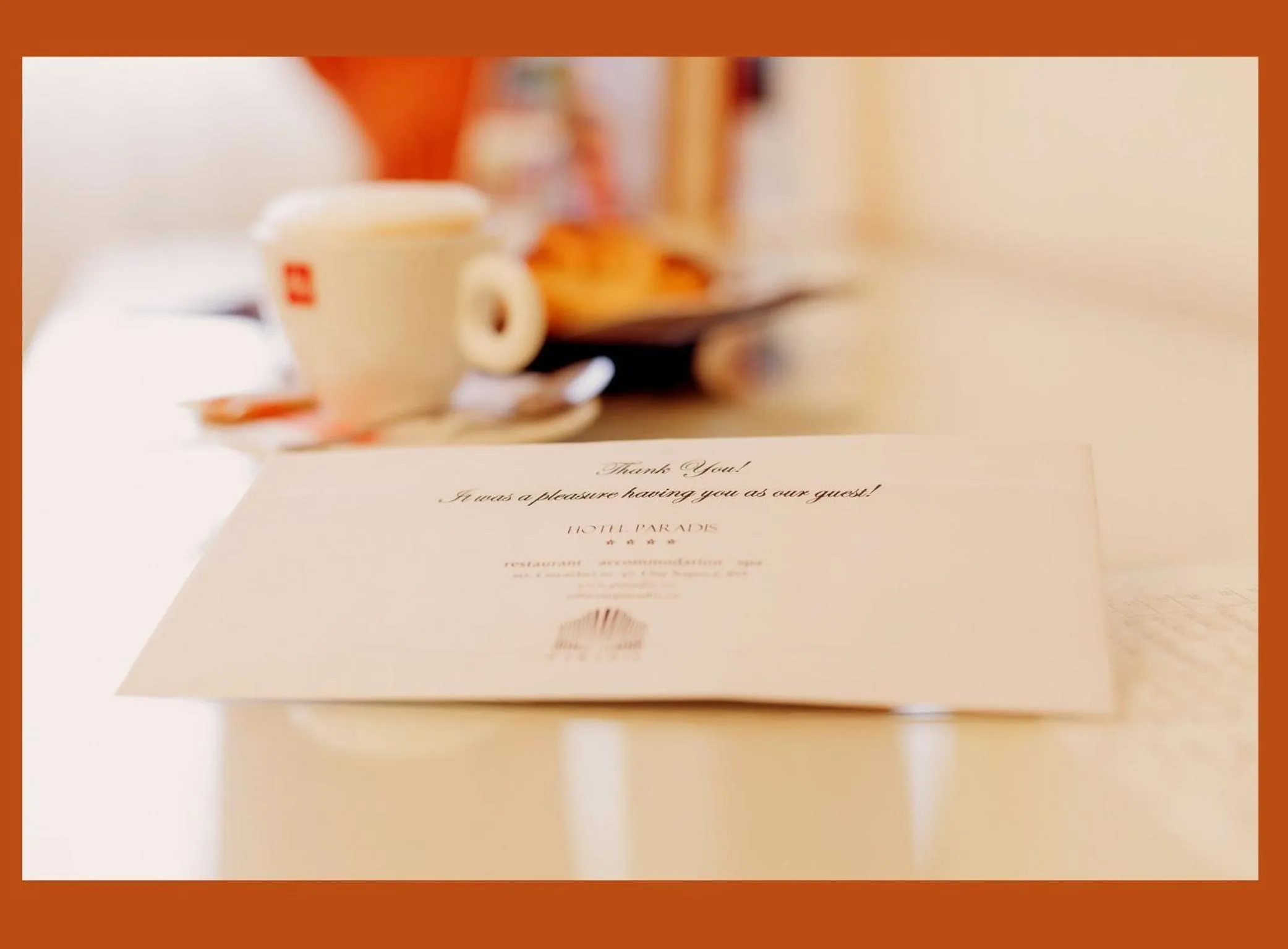 Food in Hotel Paradis