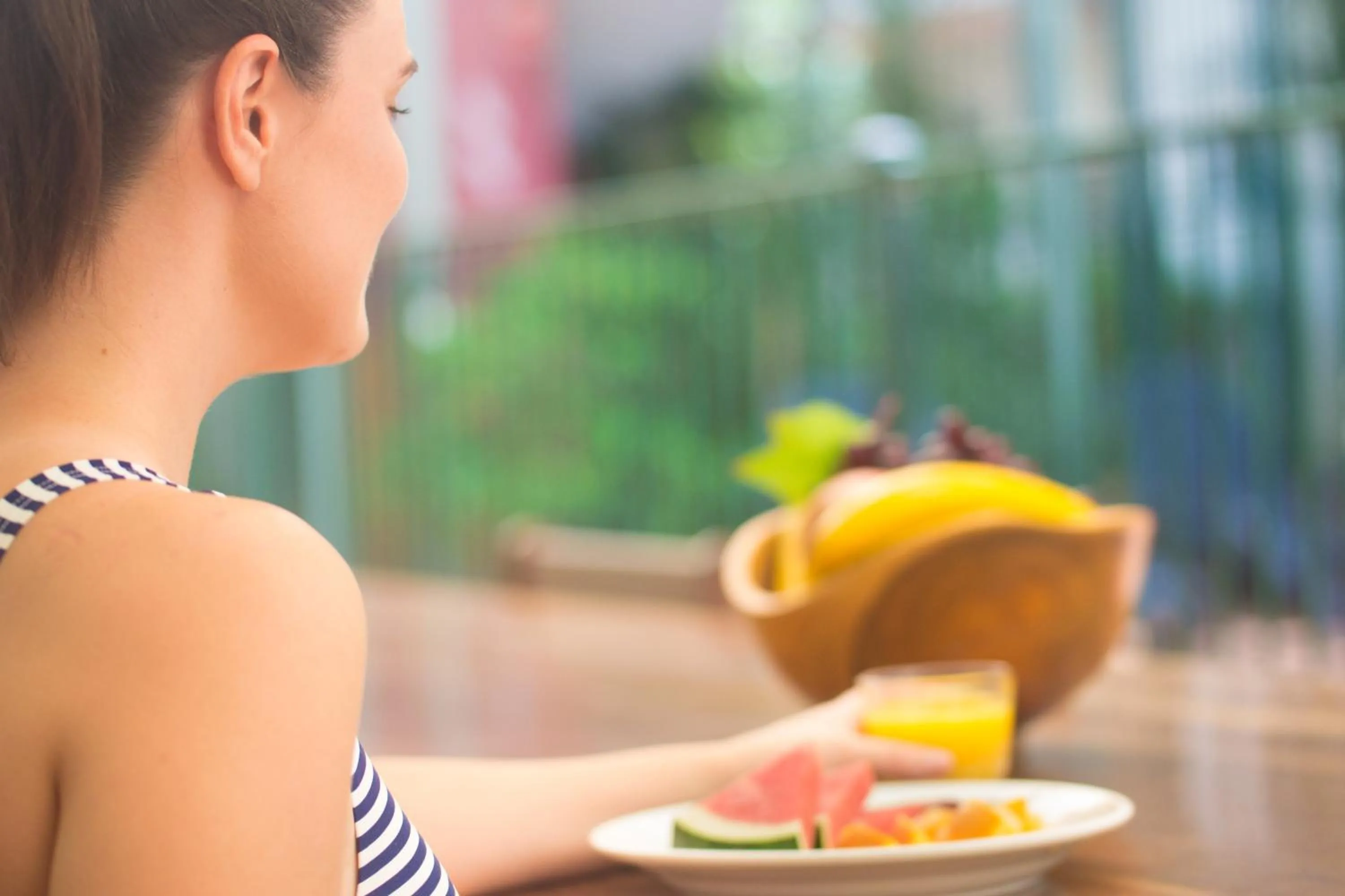 Dining area in Coral Tree Inn