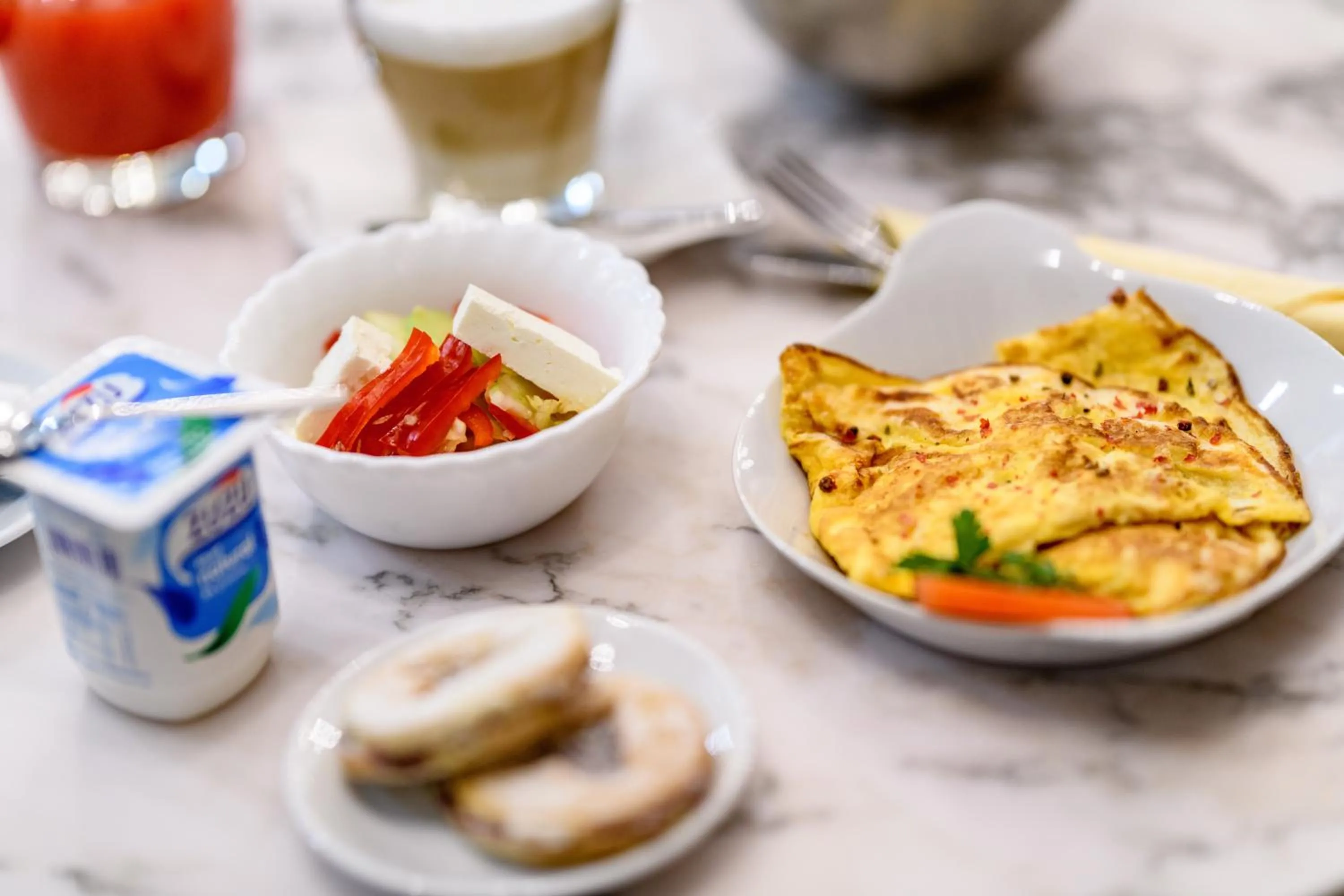 Food close-up in Hotel Silva