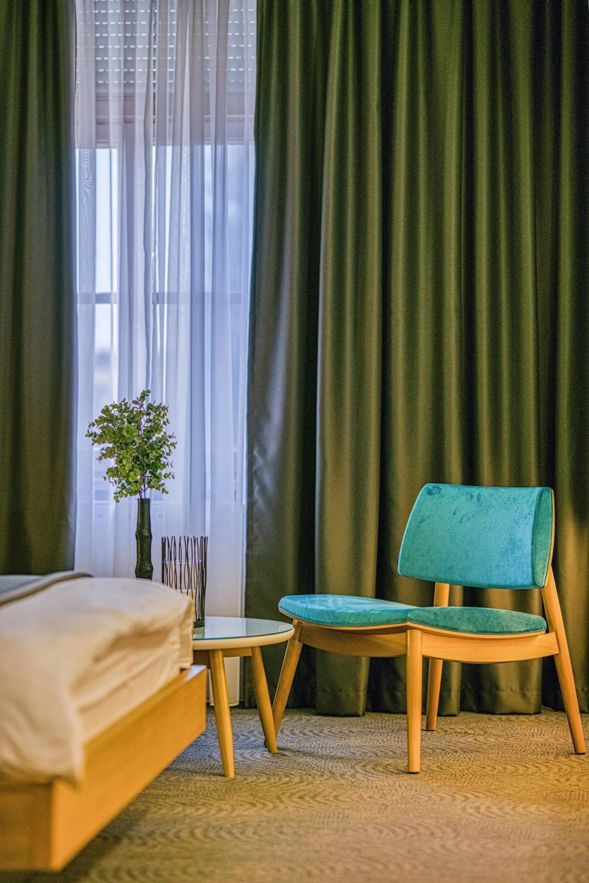 Living room, Bed in Hotel Silva