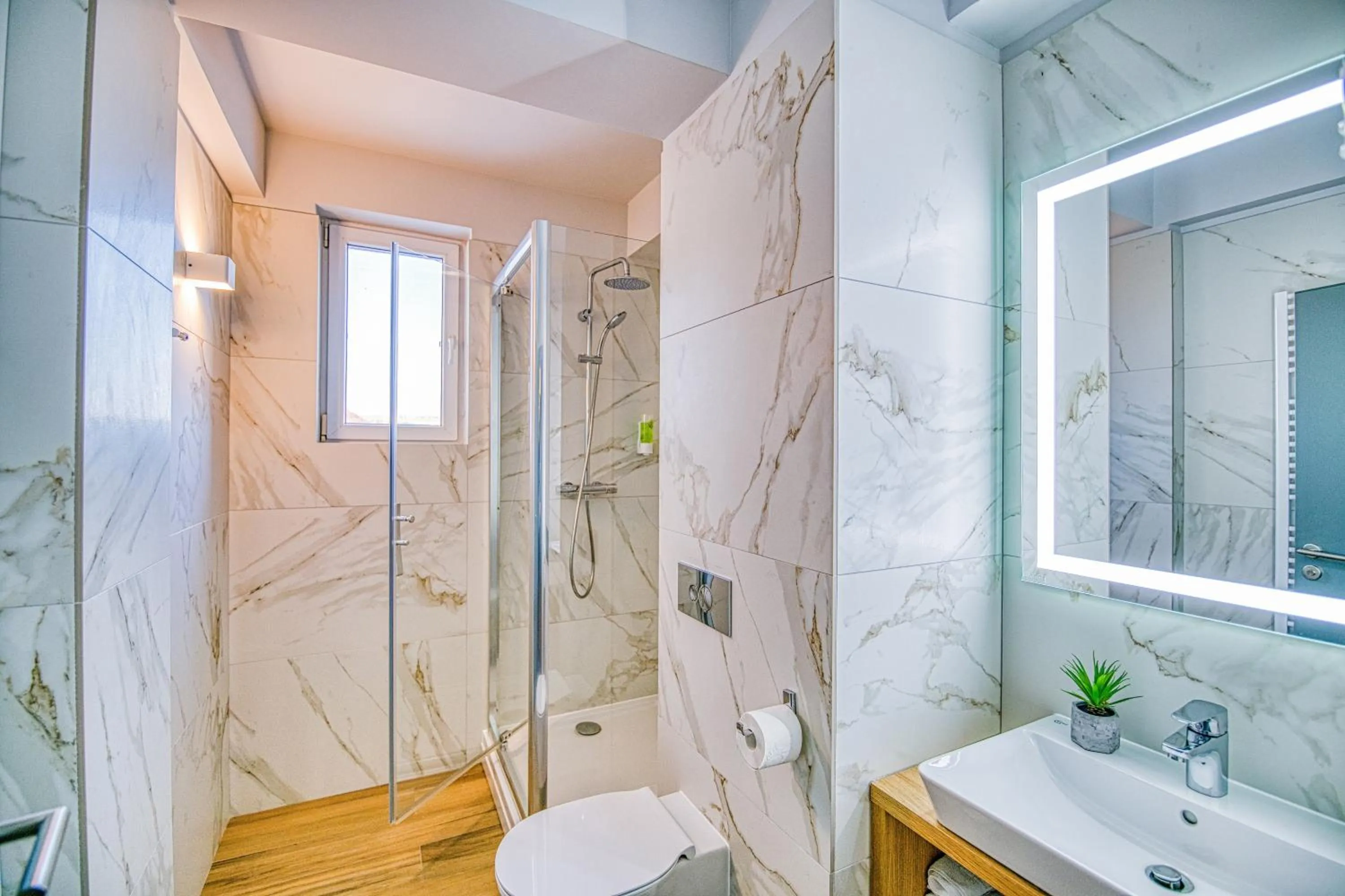 Shower in Hotel Silva