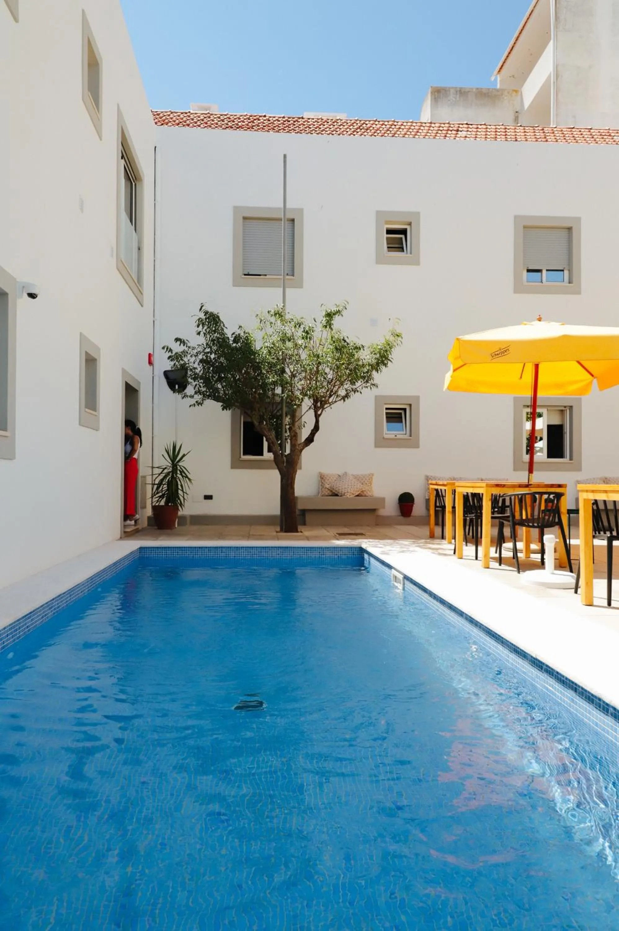 Swimming pool in PTM DownTown Hostel&Suites