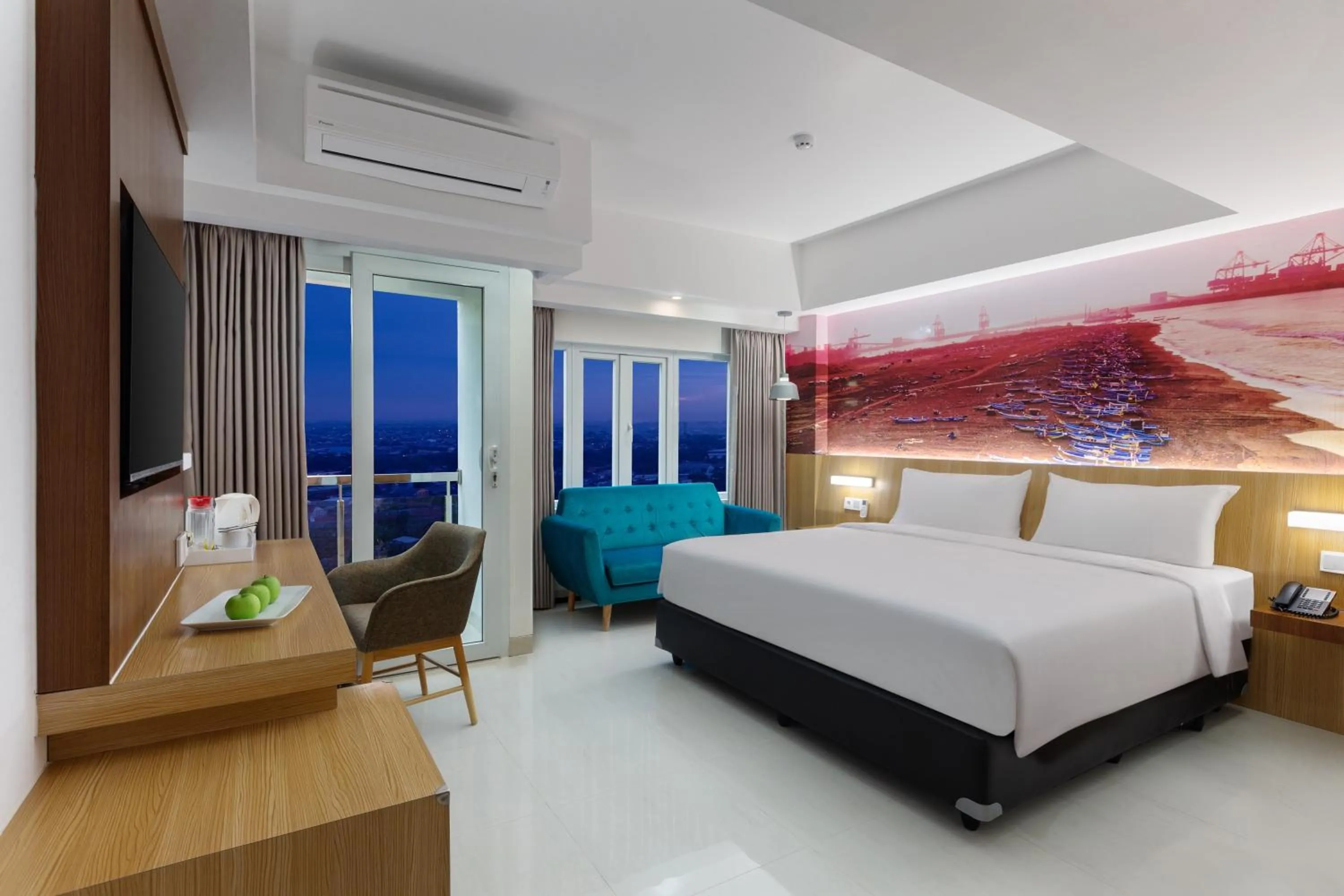 Bed in favehotel Cilacap