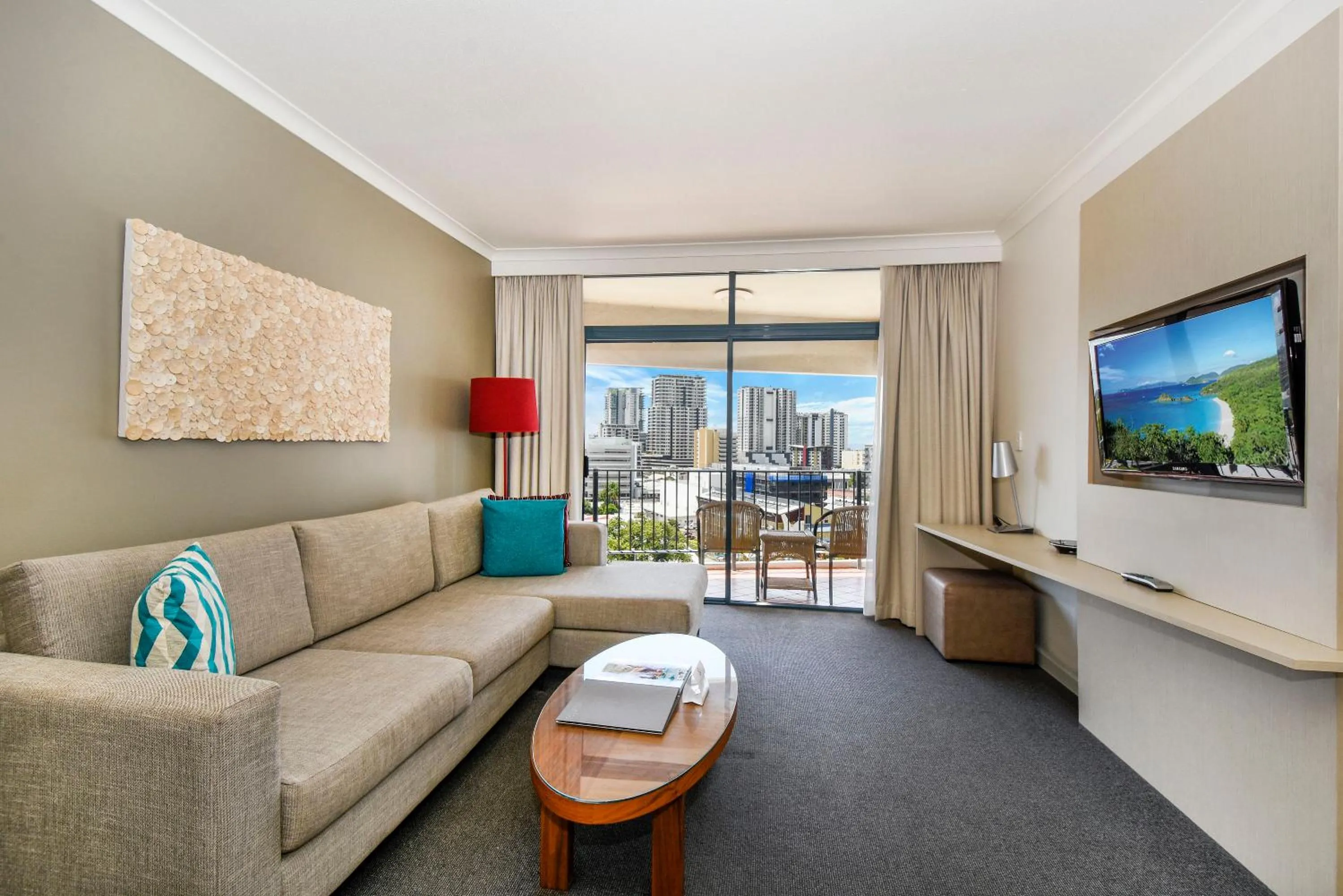 Living room in Mantra on The Esplanade