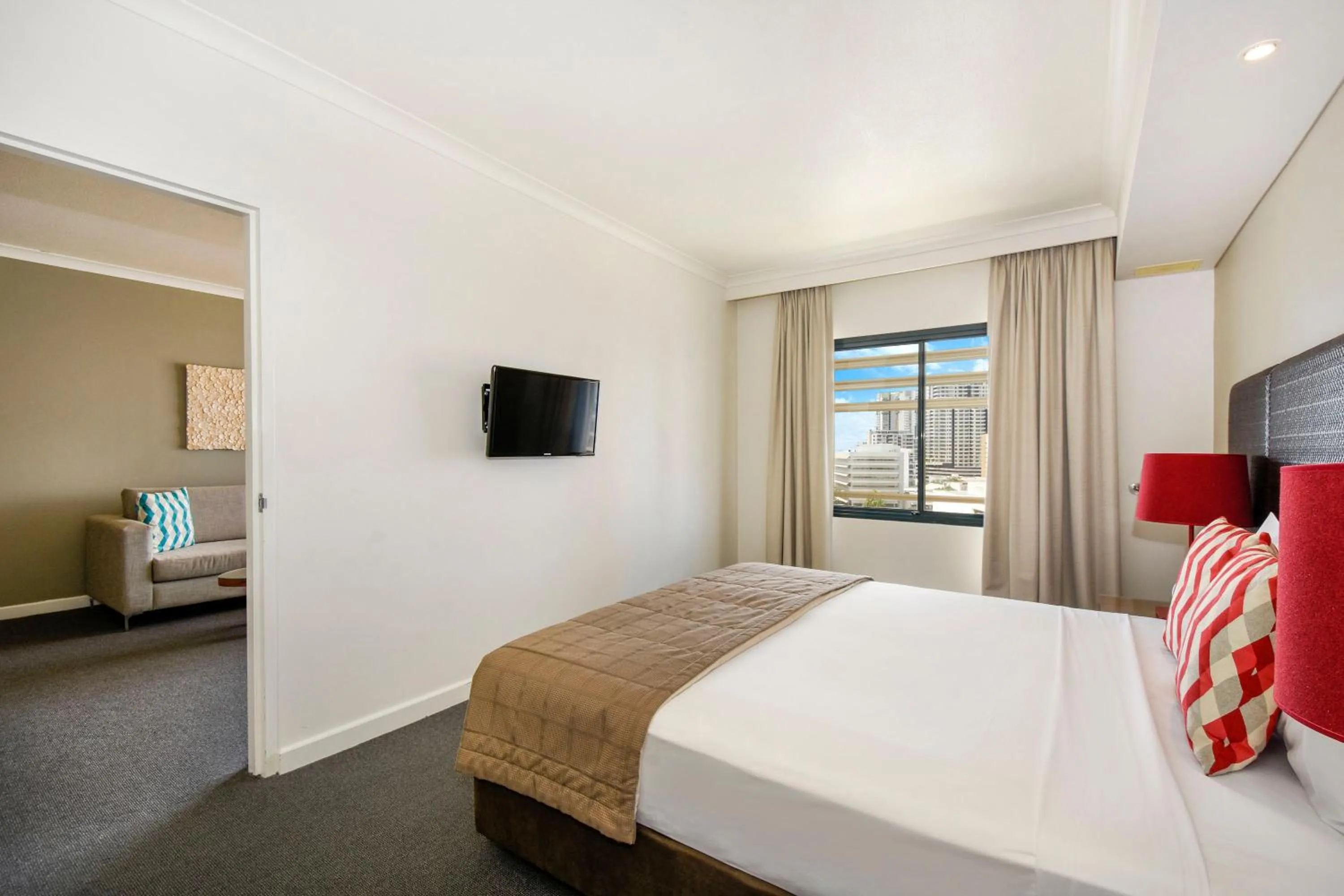 Bedroom, Bed in Mantra on The Esplanade