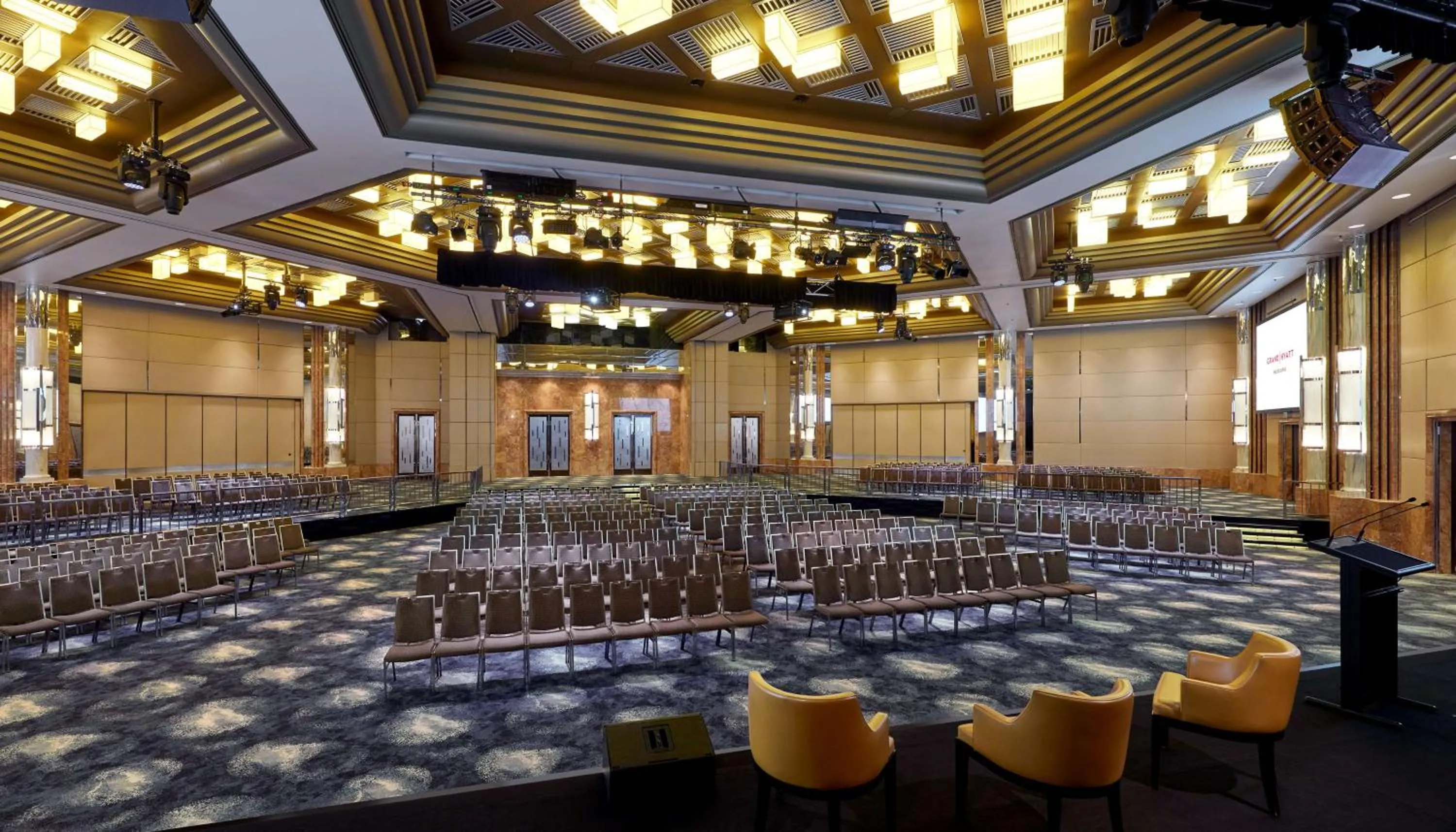 Lobby or reception in Grand Hyatt Melbourne